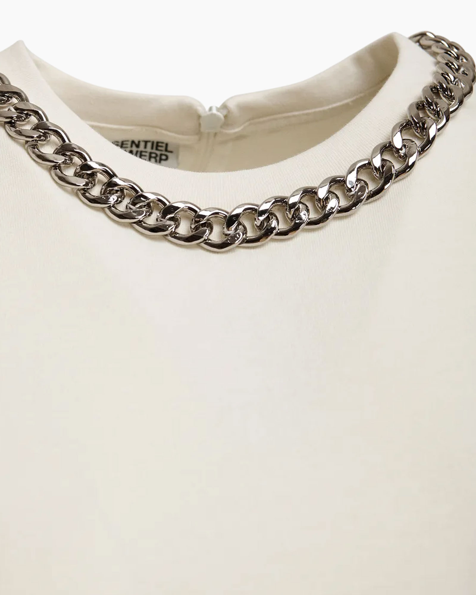 kette, halskette, silber, dicke, metall