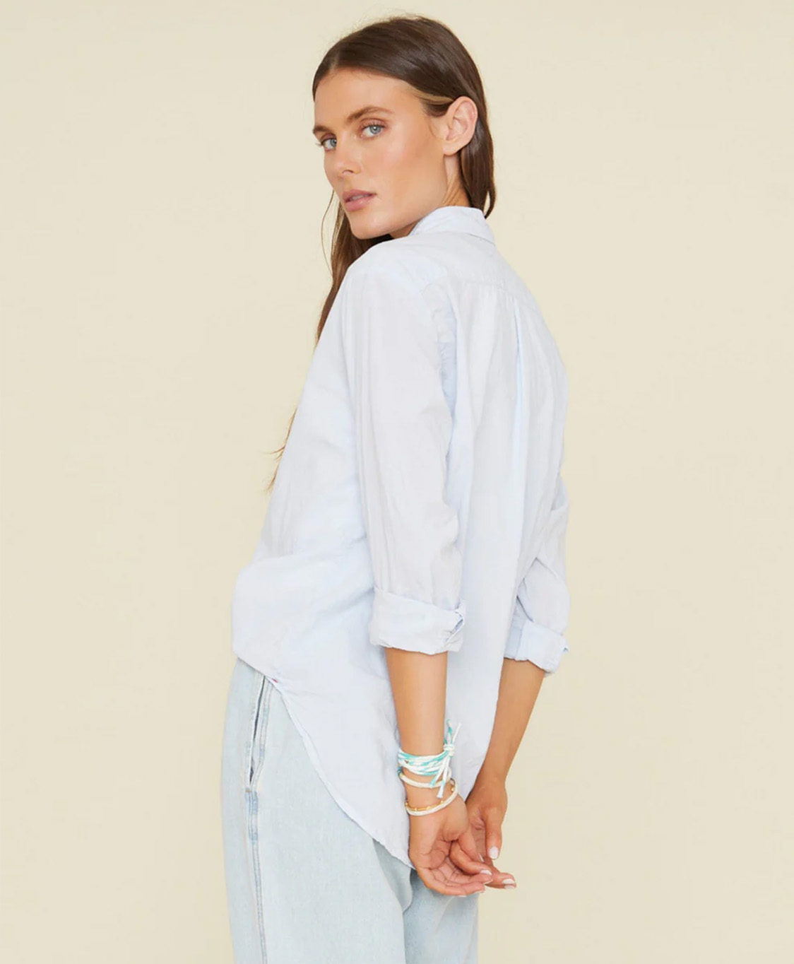 Xirena Blouse Beau Shirt Blauw