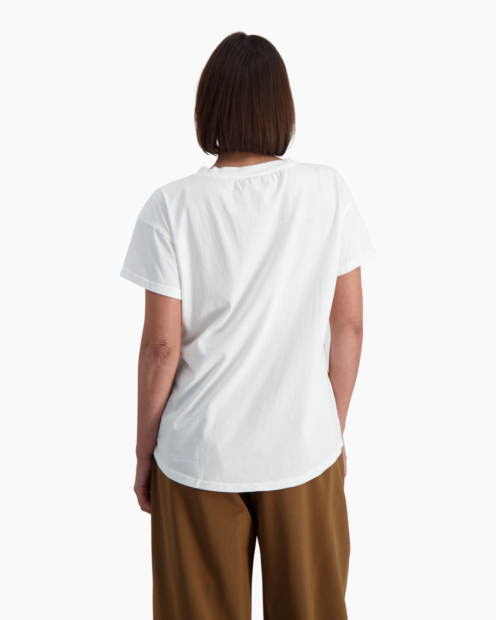 T-shirt Korte Mouw Fonento Beige