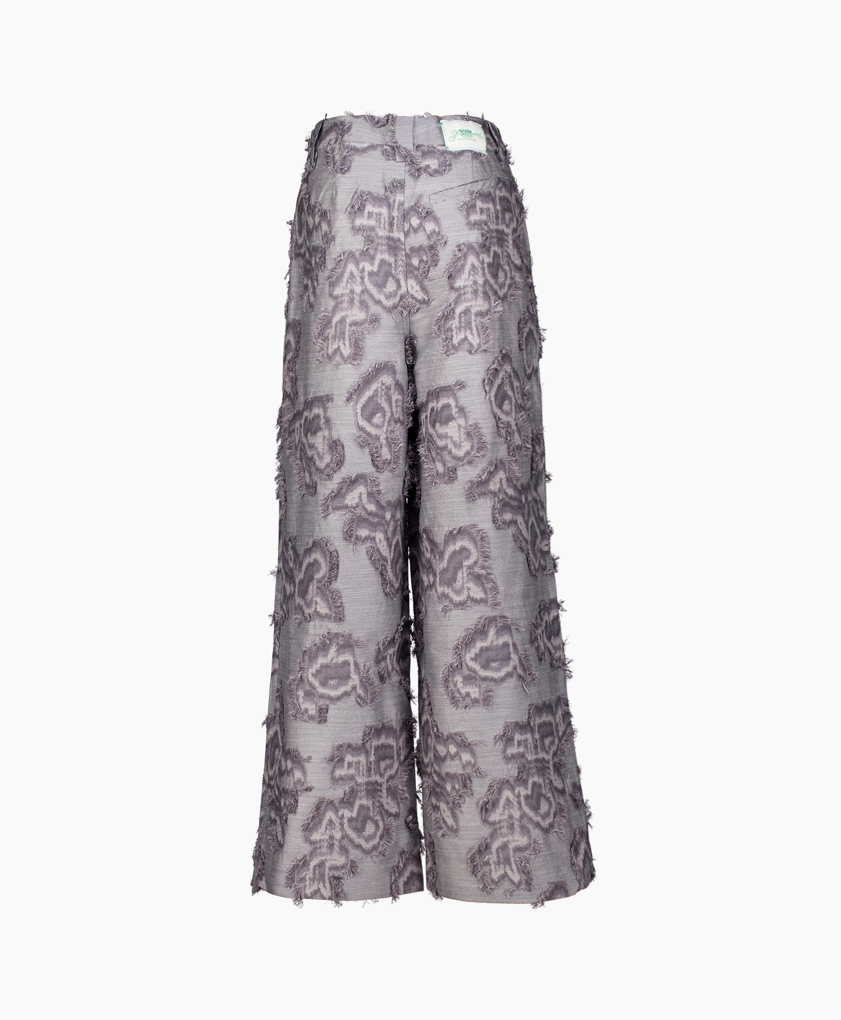 Pantalon Fil Coupe Suiting Big Pleat Blauw