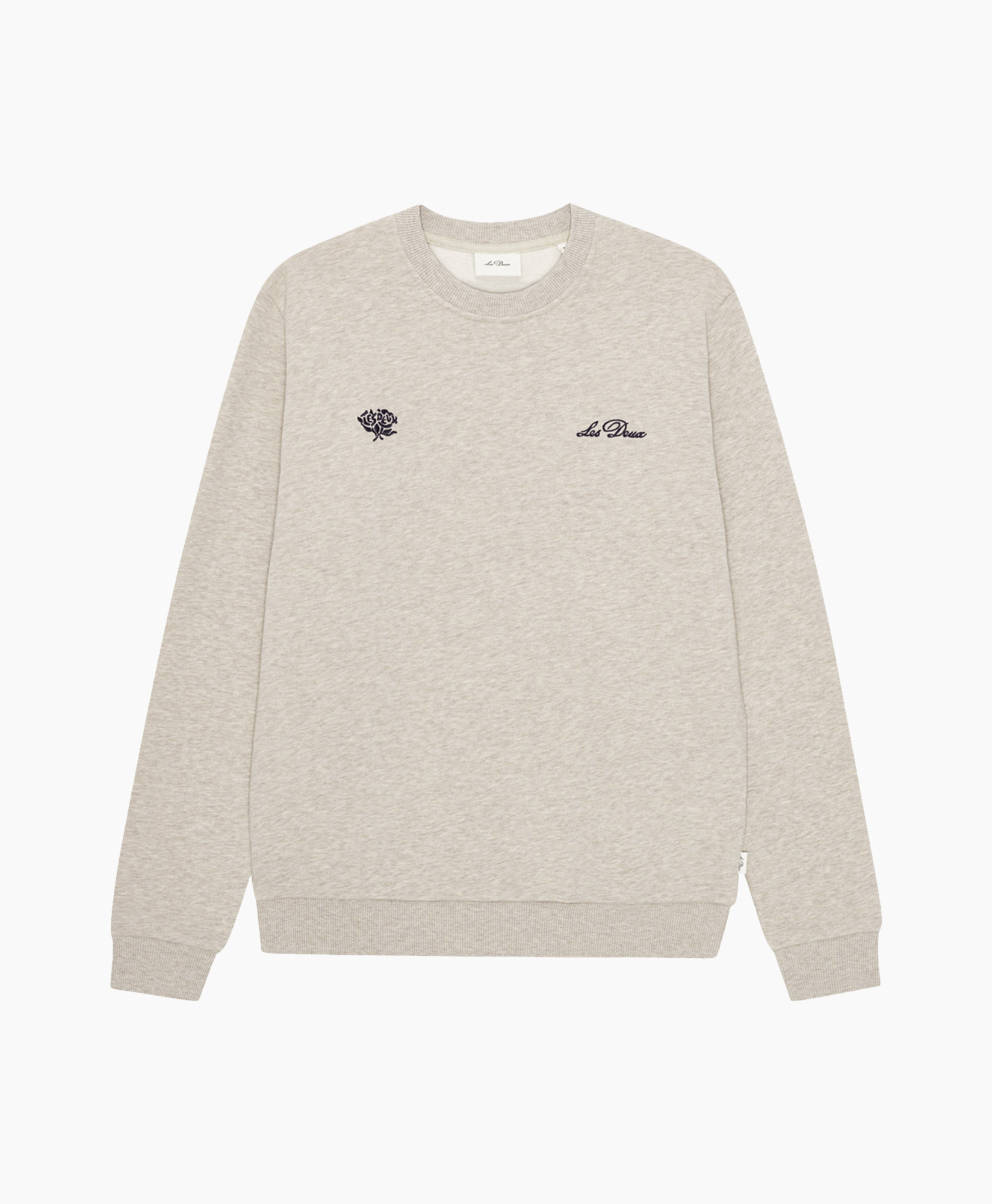 kenkelhals, trui, beige, borduursel, lang-sleeve