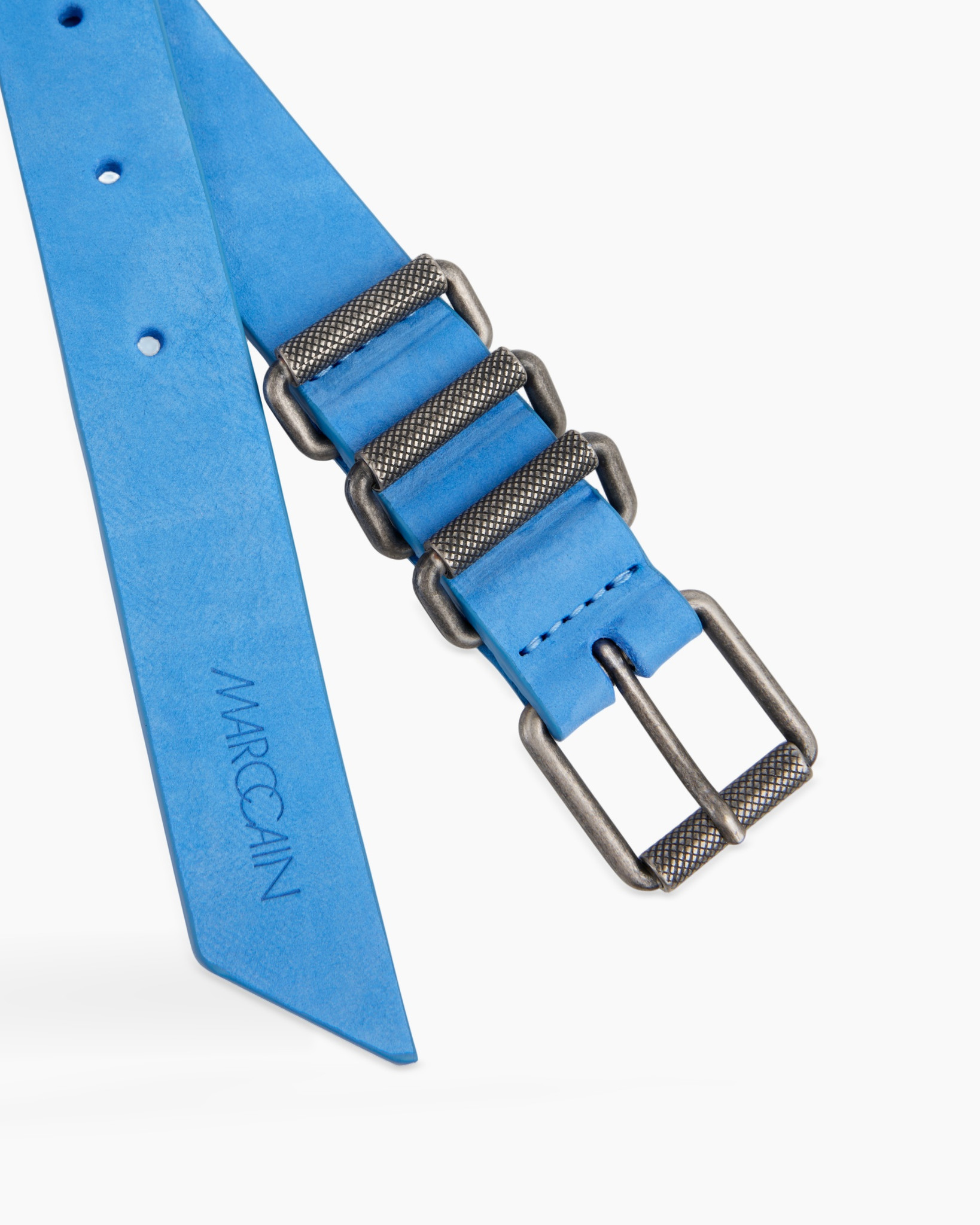 belt, blue, waist belt, adjustable, metal buckle