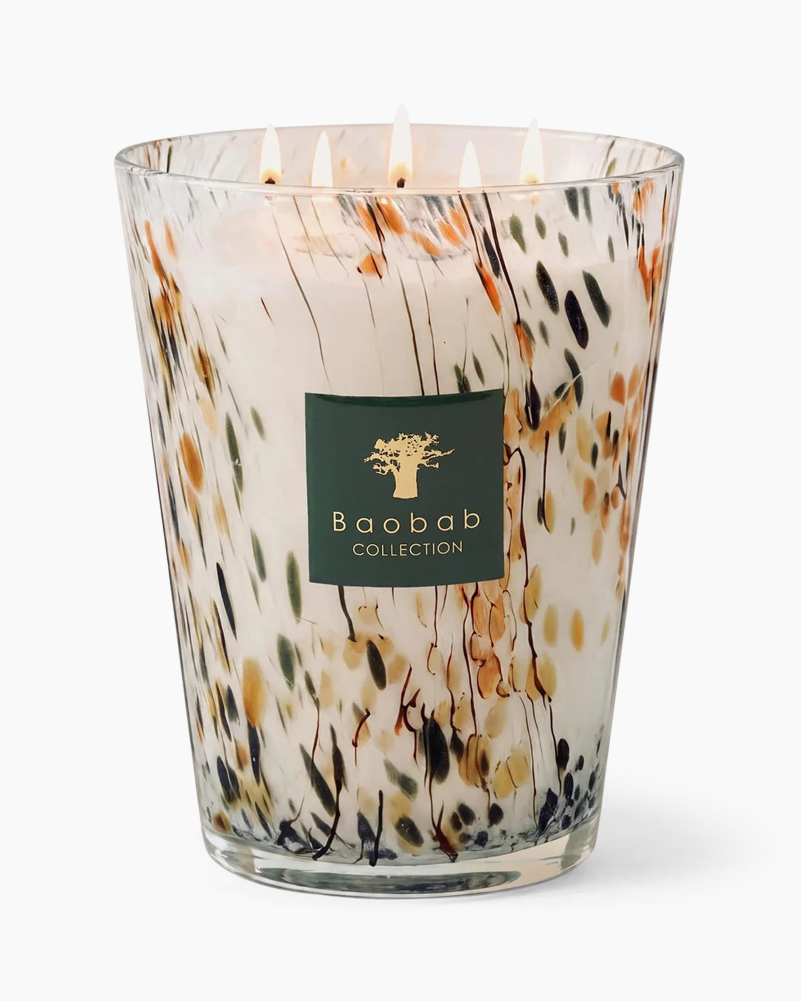 kaars, glas, decoratie, geurkaars, patroon