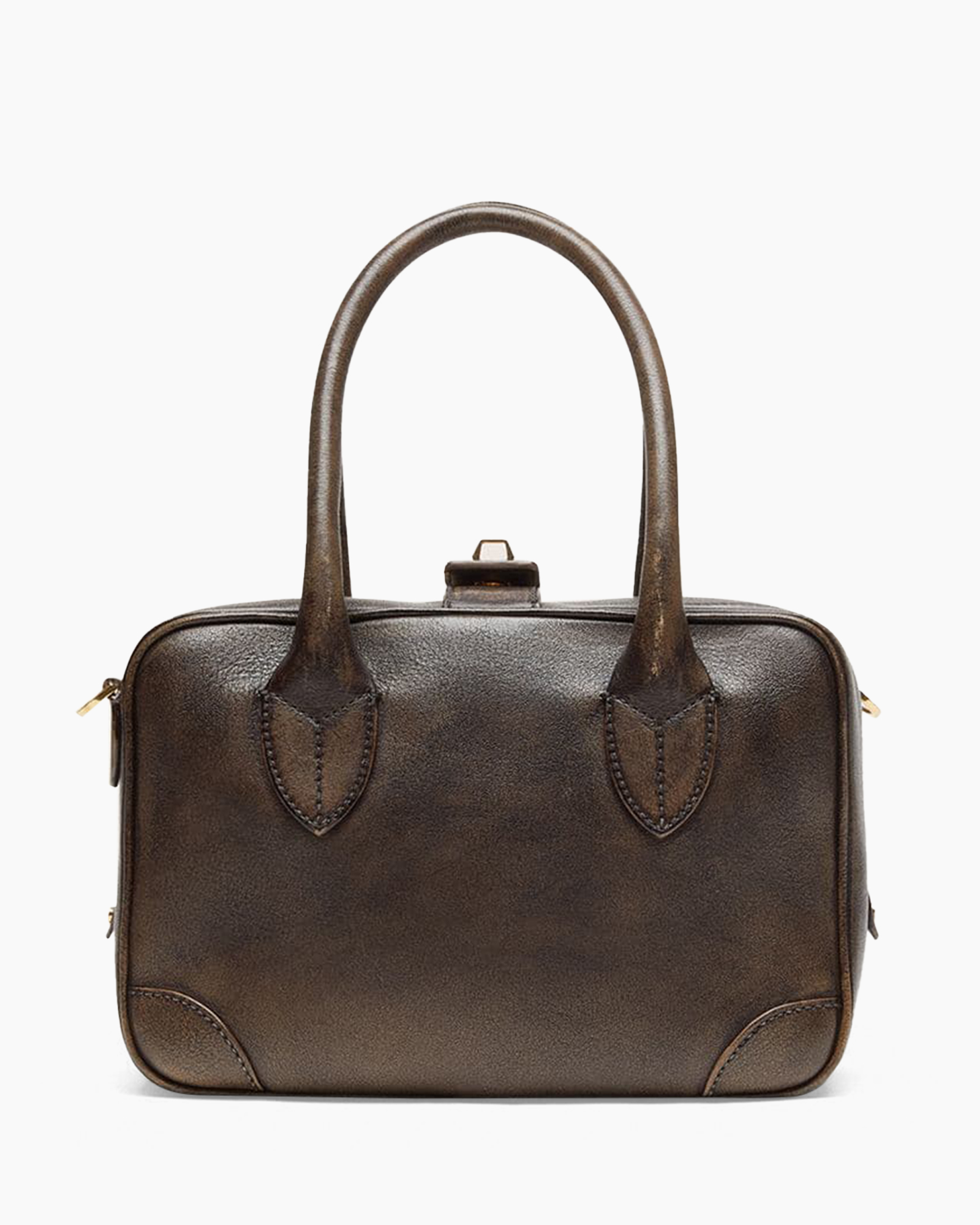 bag, handbag, brown, leather, satchel