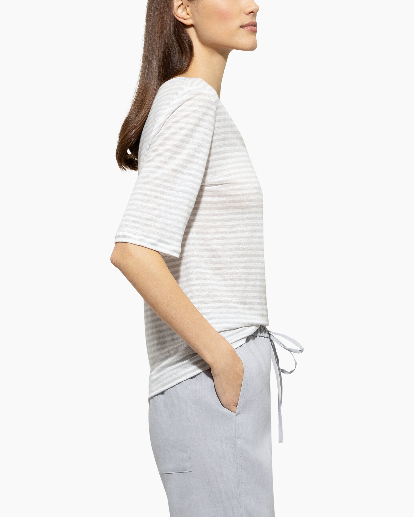 T-shirt 318255/7687-0 Licht Grijs