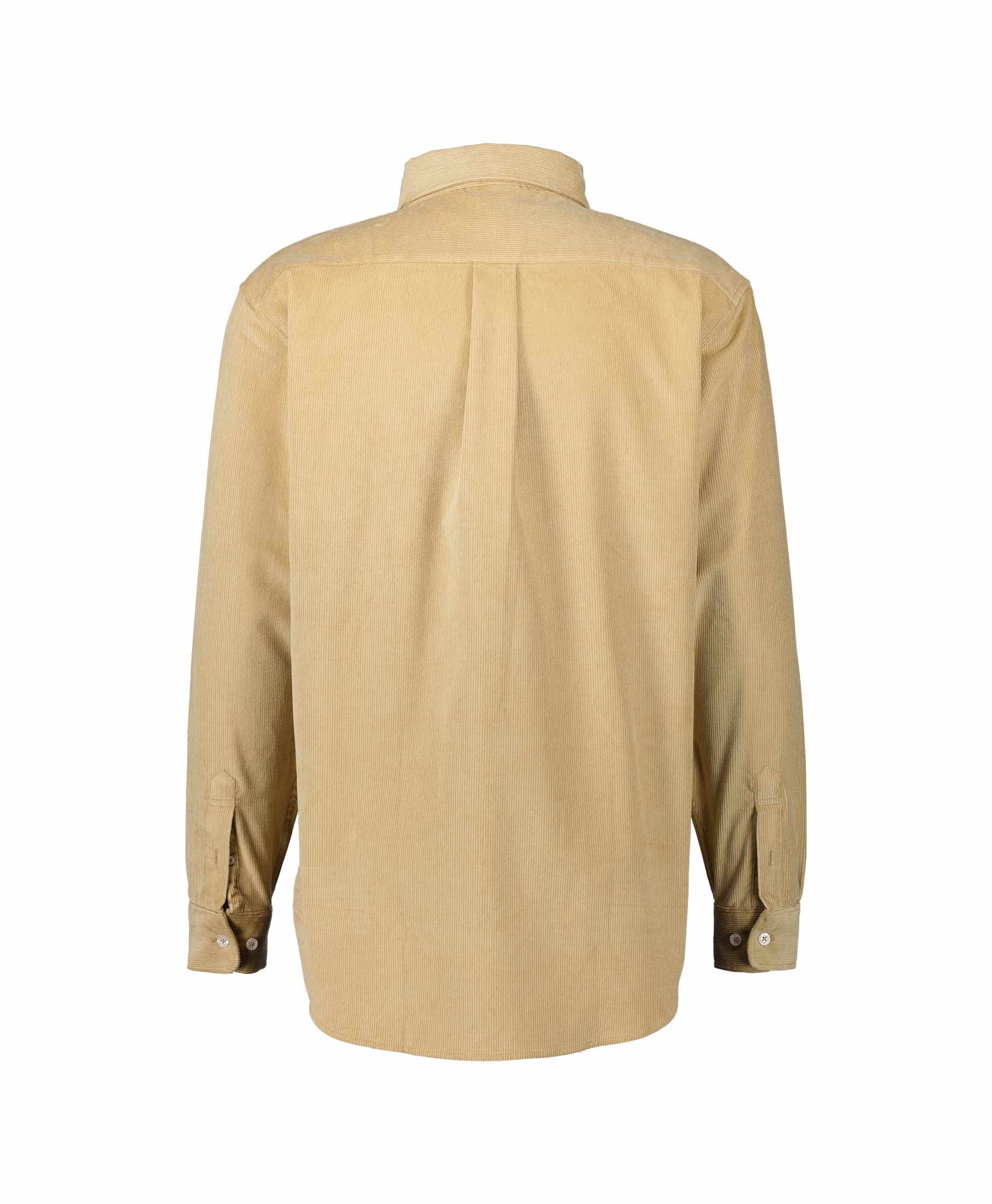 Drole De Monsieur Overhemd La Chemise Corduroy Beige