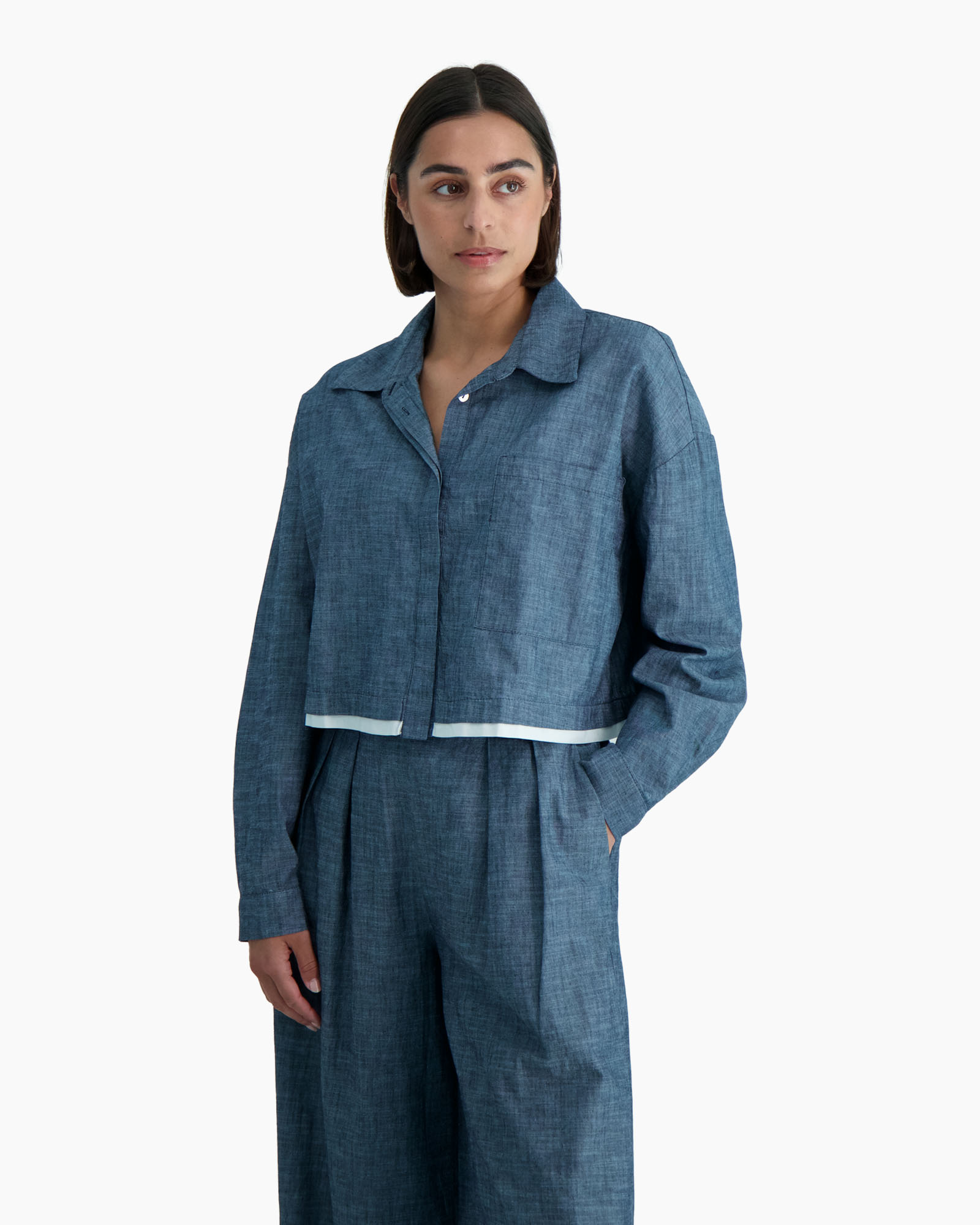 Blouse Filettino Blauw