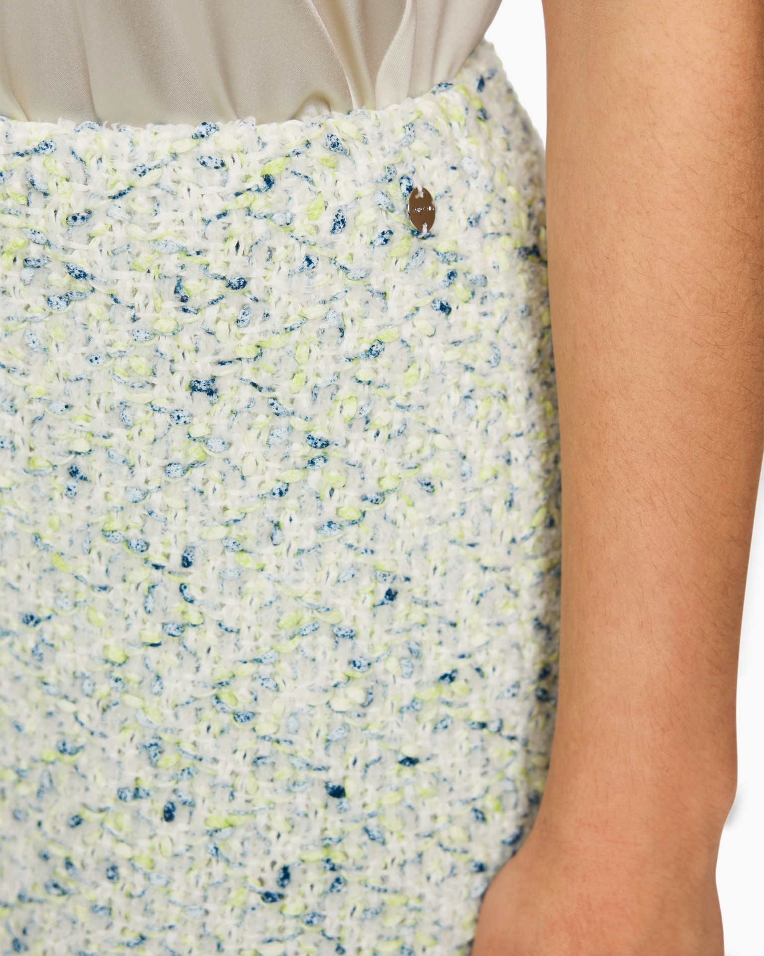 tweed, rok, gevlochten textuur, textuur, zijkant zakloos