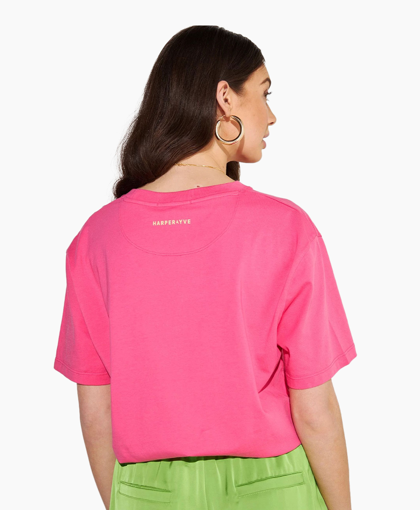 T-shirt Korte Mouw Tropical-ss Roze
