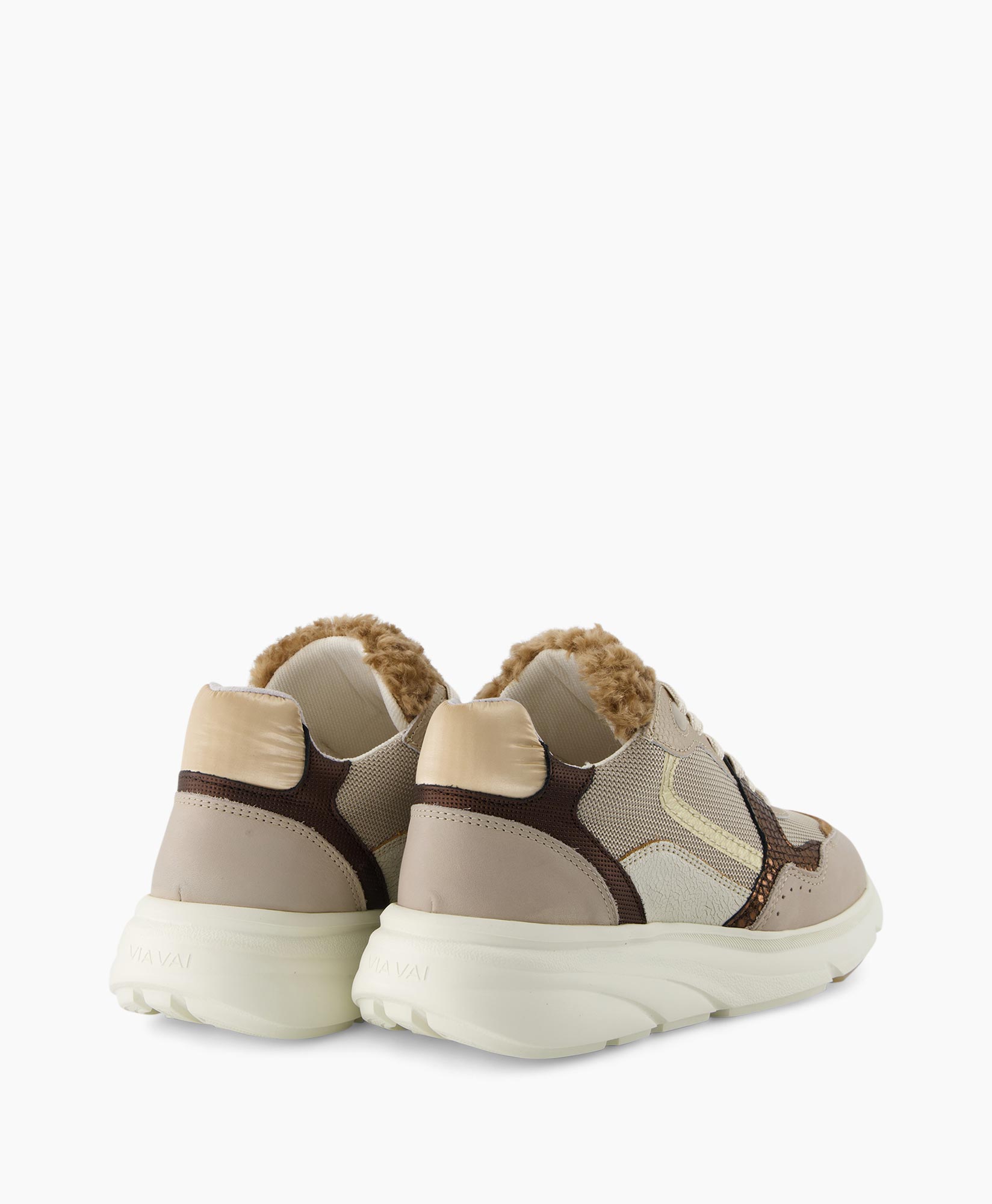 Sneaker Vic Celia Licht Bruin