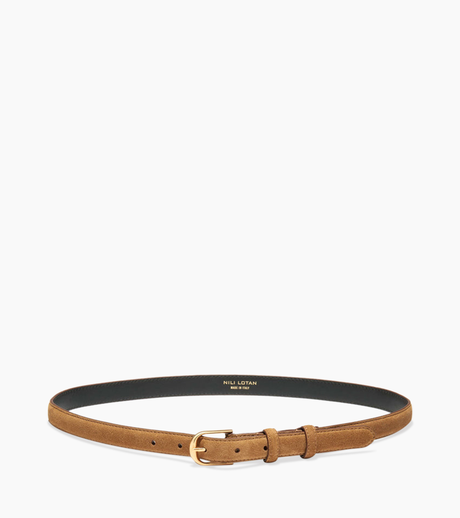 riem, suede, bruin, dunne riem,  gesp
