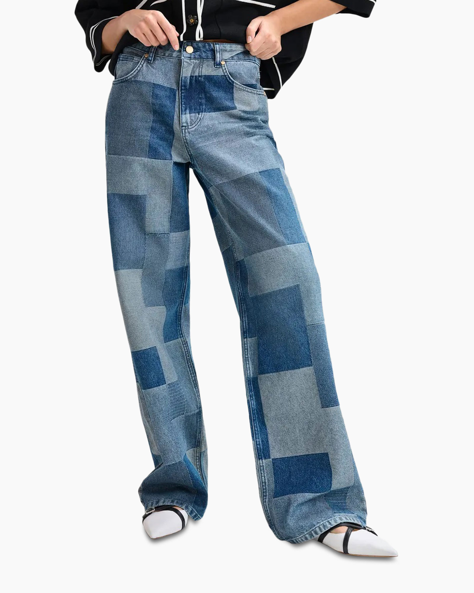 Jeans Ijeans Blauw