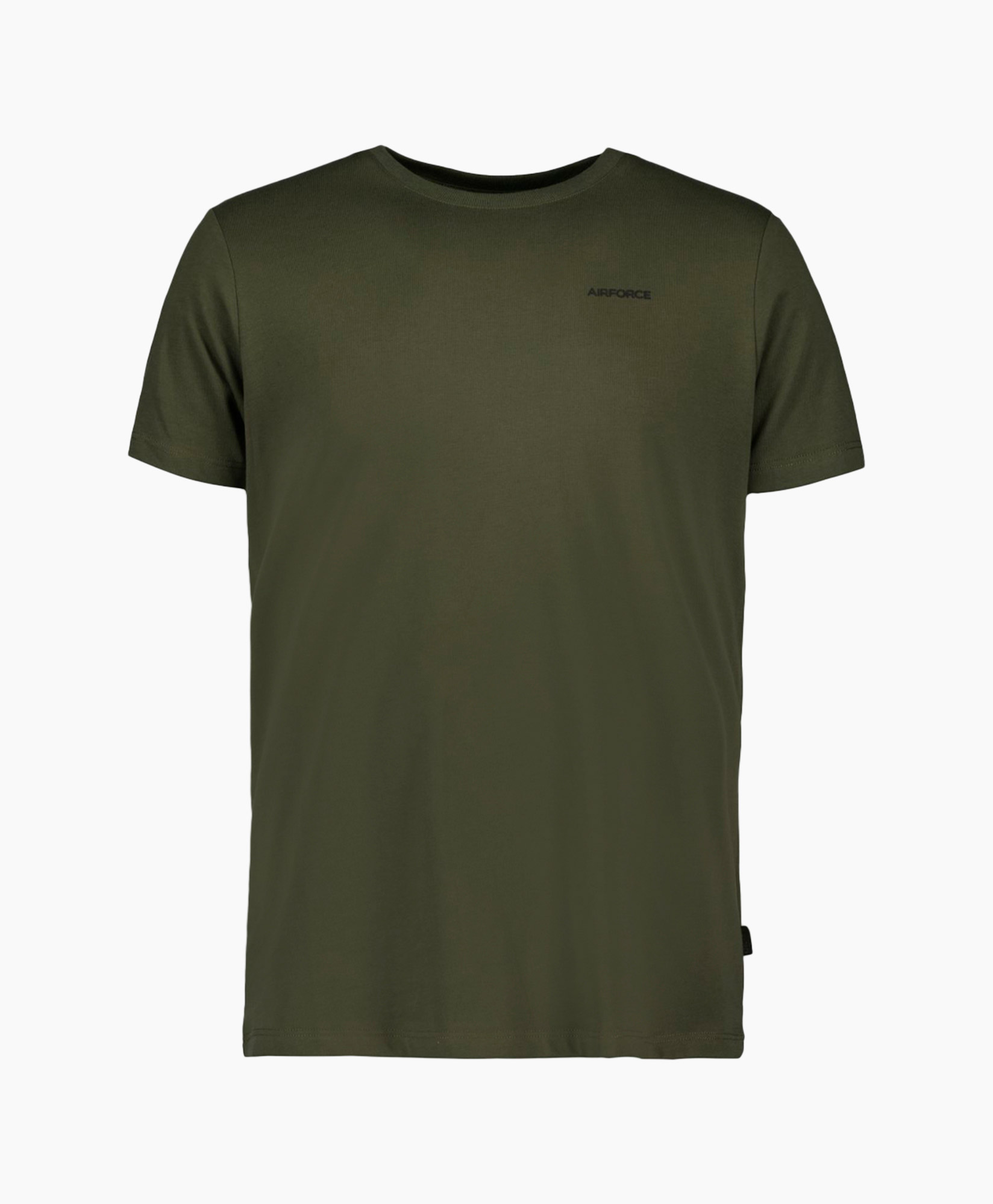 T-shirt Korte Mouw Airforce Basic Groen