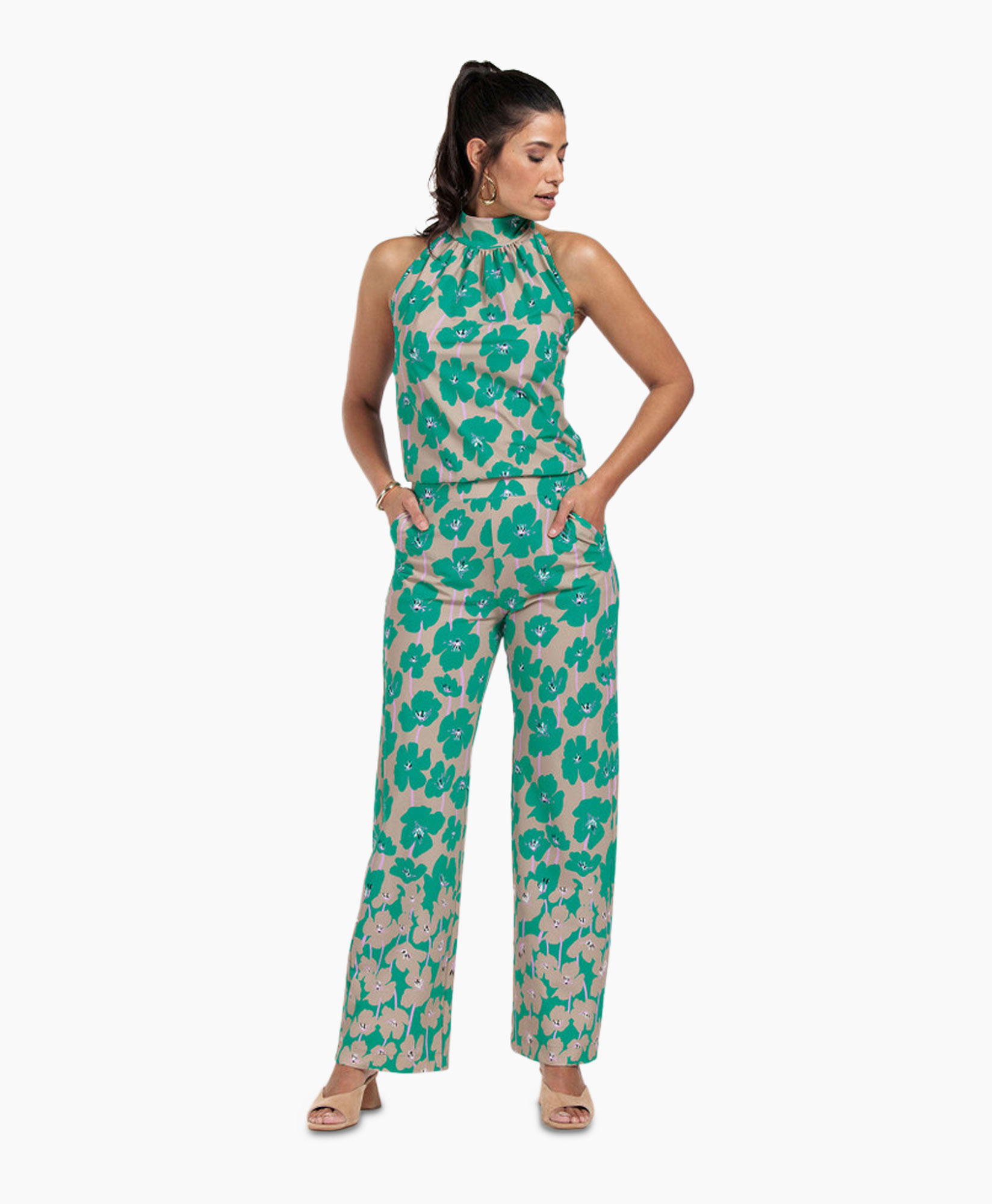 Jumpsuit Monica Bloom Jumpsuit Groen