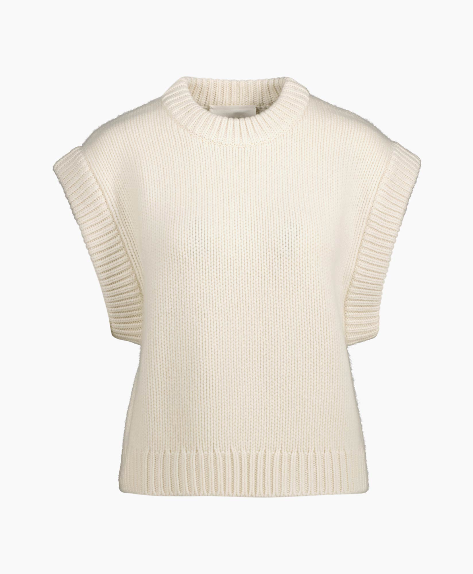 Lisa Yang Gilet Rory Ecru