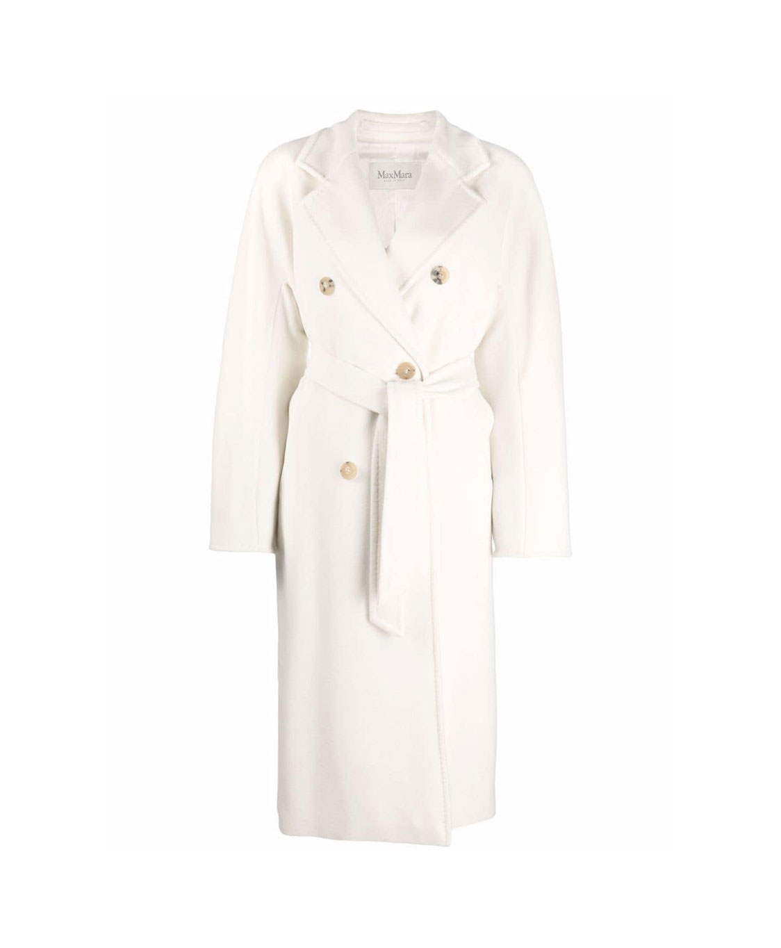 Maxmara Coat 10180119600 Madame Off White