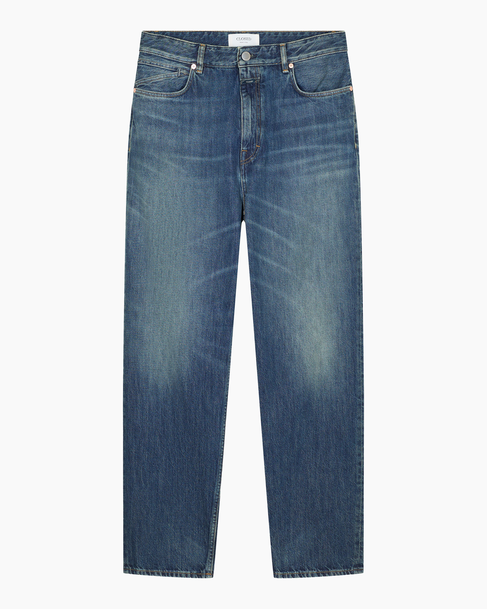 jeans, denim, broek, blauw, vervaagd