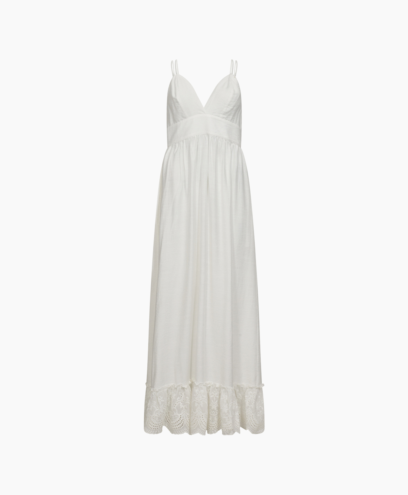 Mini Jurk Hera Lace Strap Off White