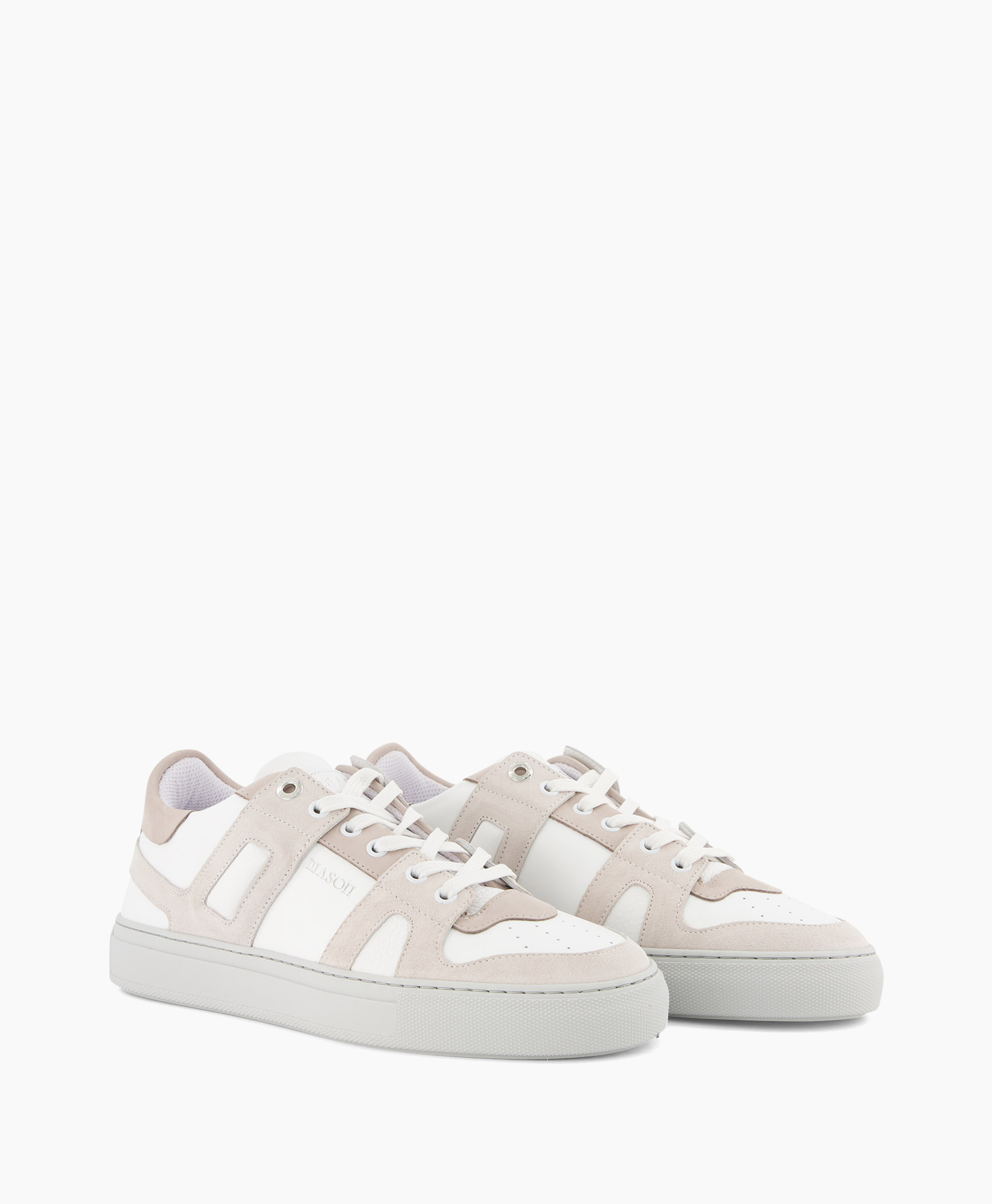 Mason Garments Sneaker Sneaker Bari White Grijs