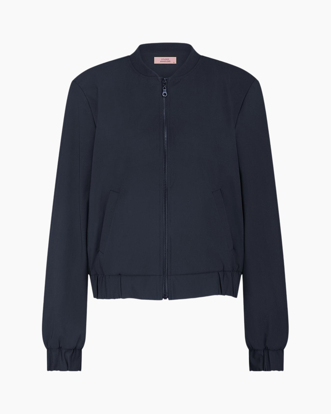 Jack Benja Bomber Jacket Donker Blauw