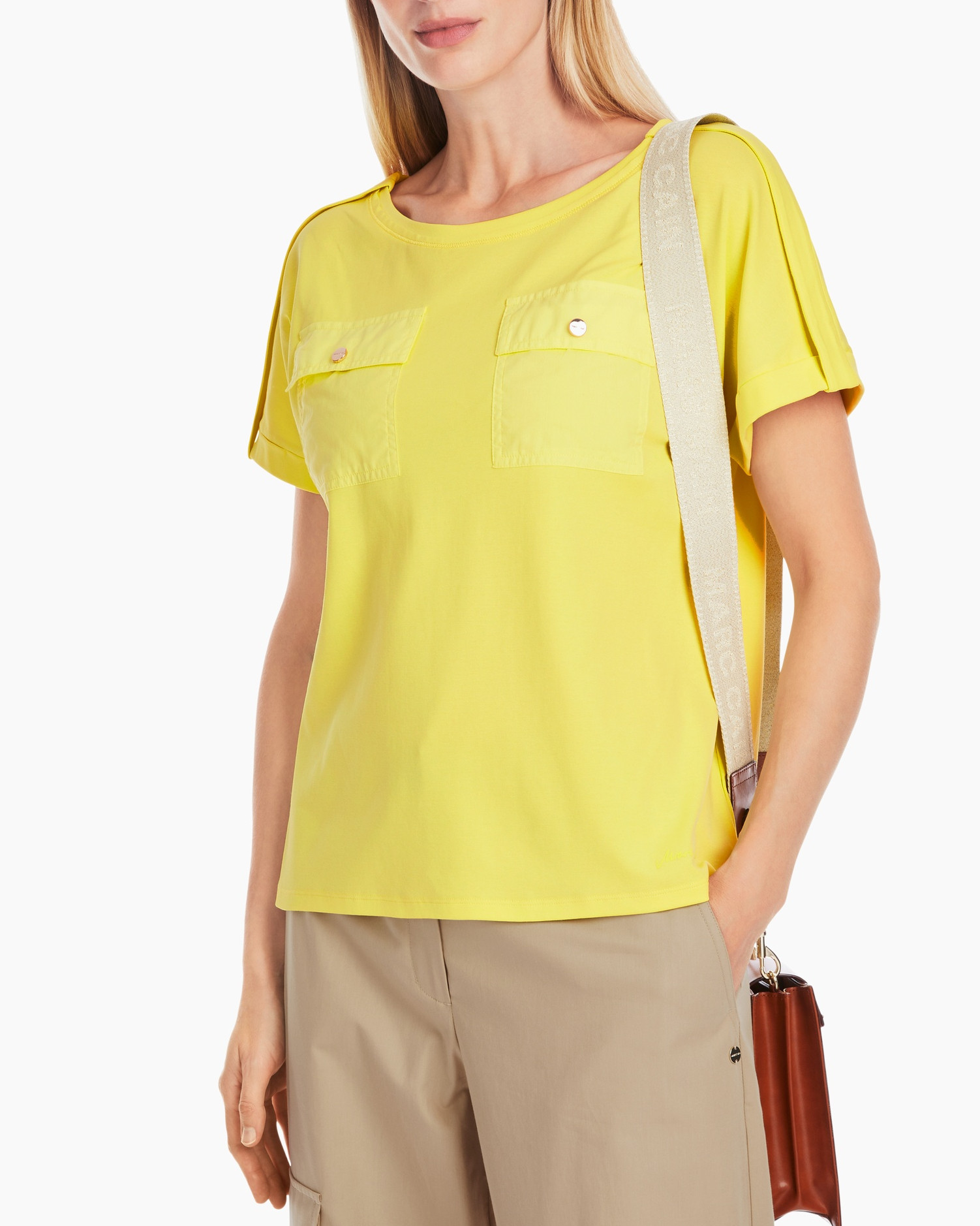 T-shirt Yc 48.59 J14 Geel