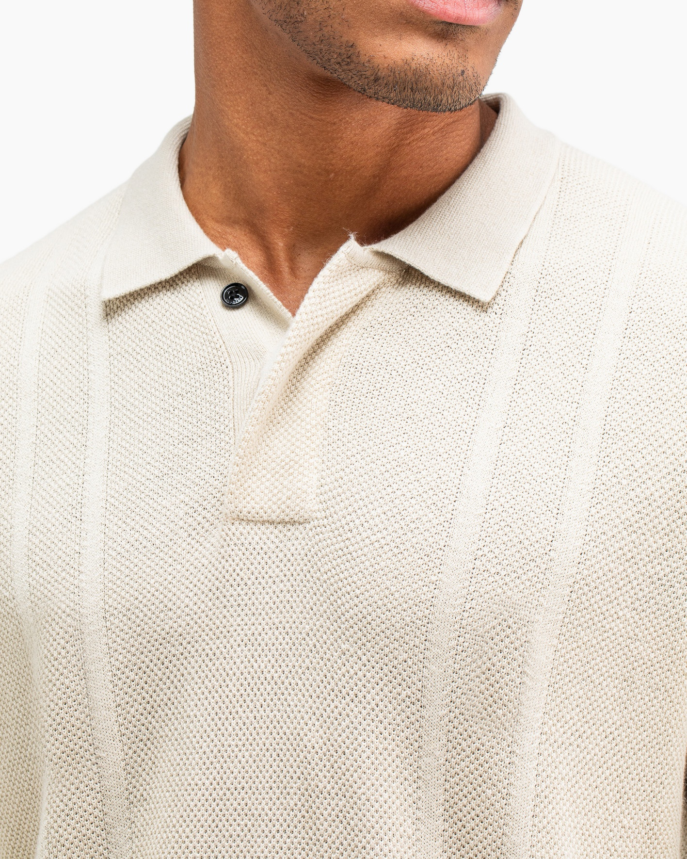 Polo Ripley Knit Polo Licht Bruin Polo Ripley Knit Polo Licht Bruin