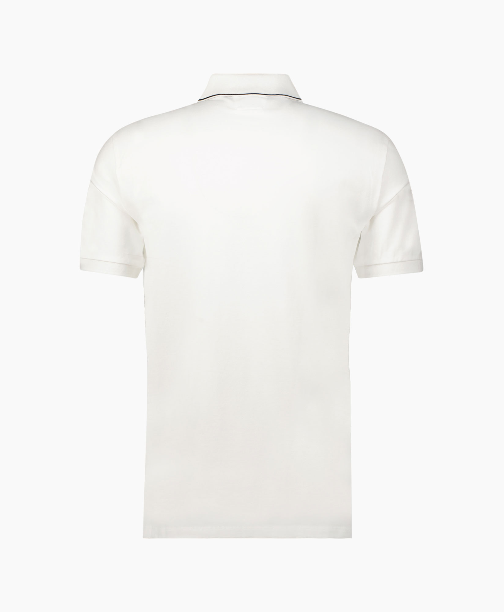 Cp Company Polo Stretch Piquet Regular Wit