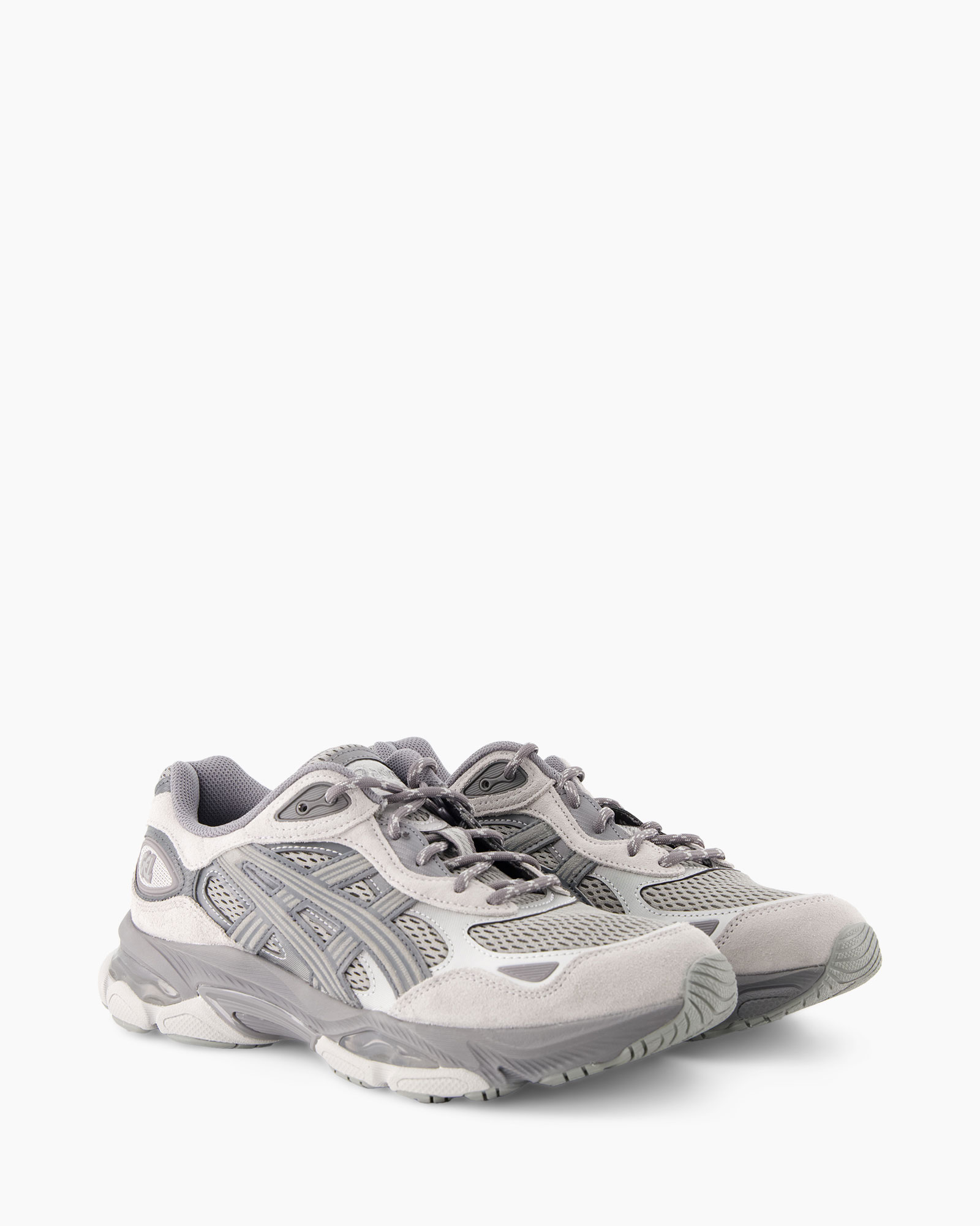 schoen, sneaker, hardloopschoen, grijs, mesh