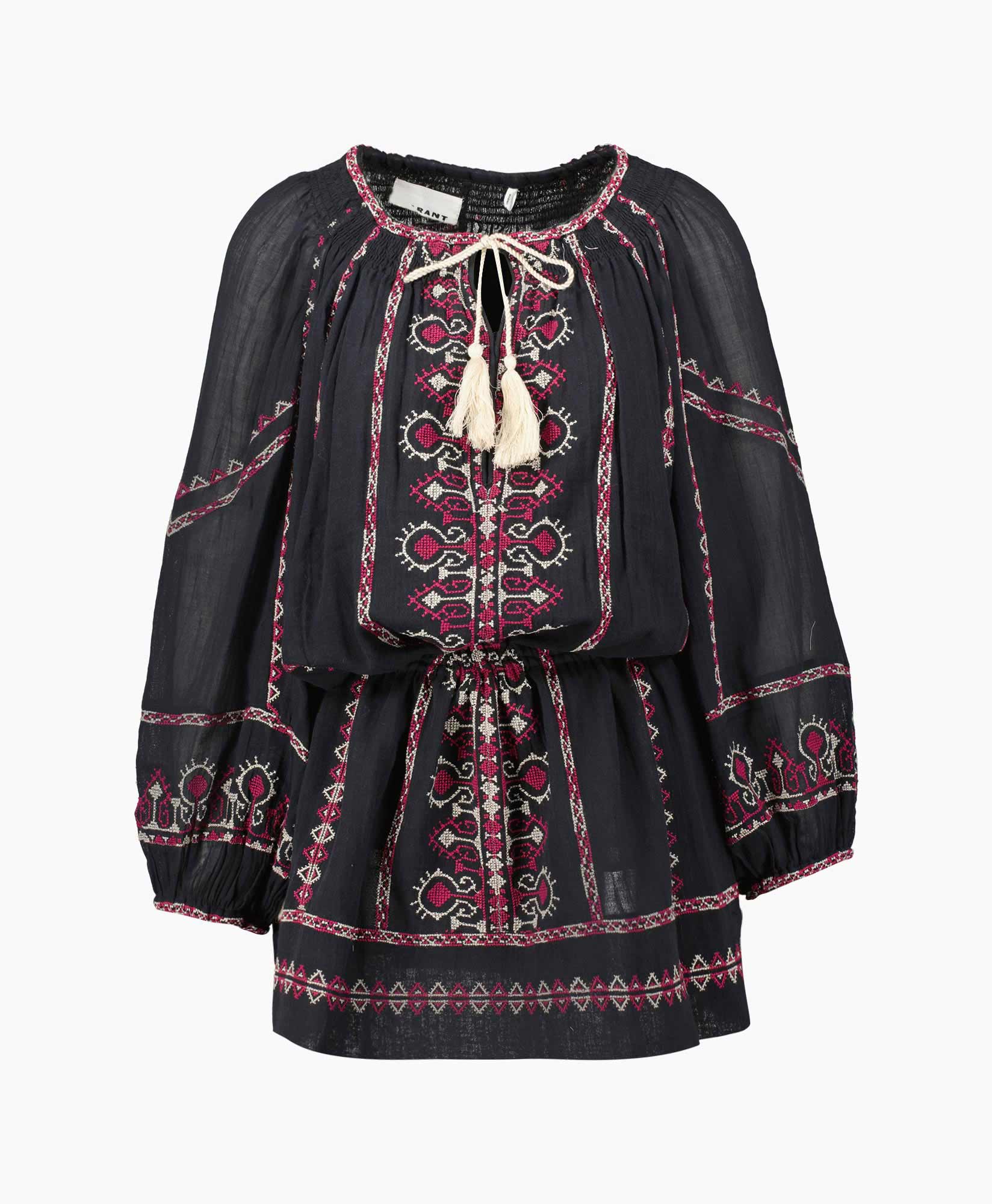 Marant Étoile Mini Jurk Parsley Zwart