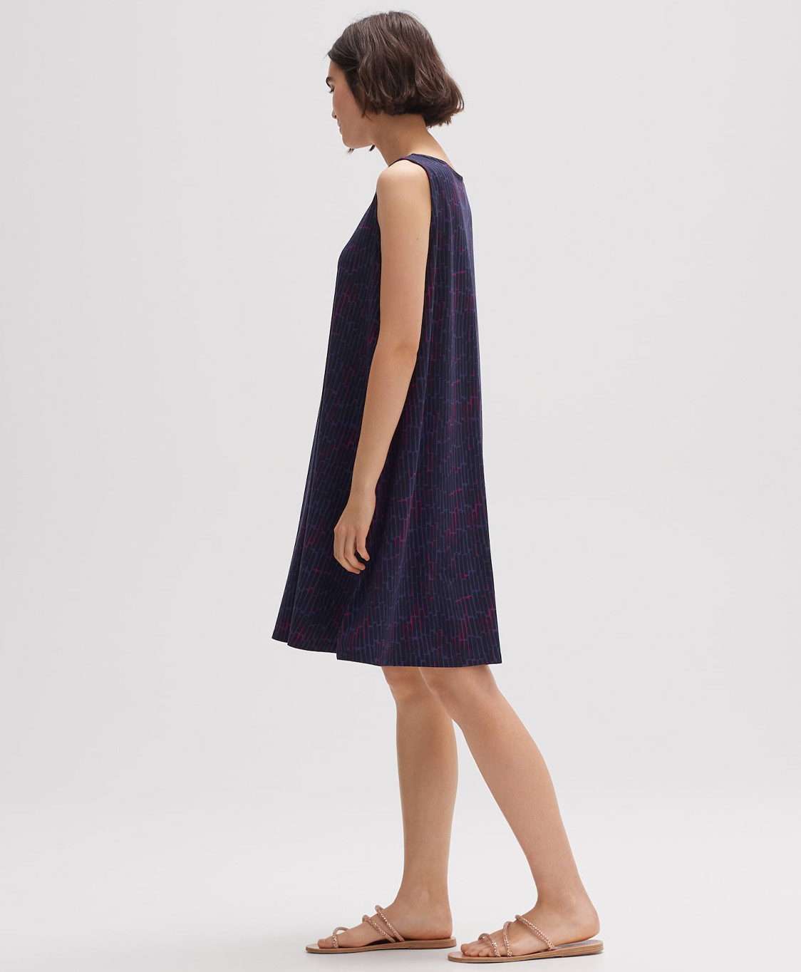 Opus Jurk Winga Sunny Blauw