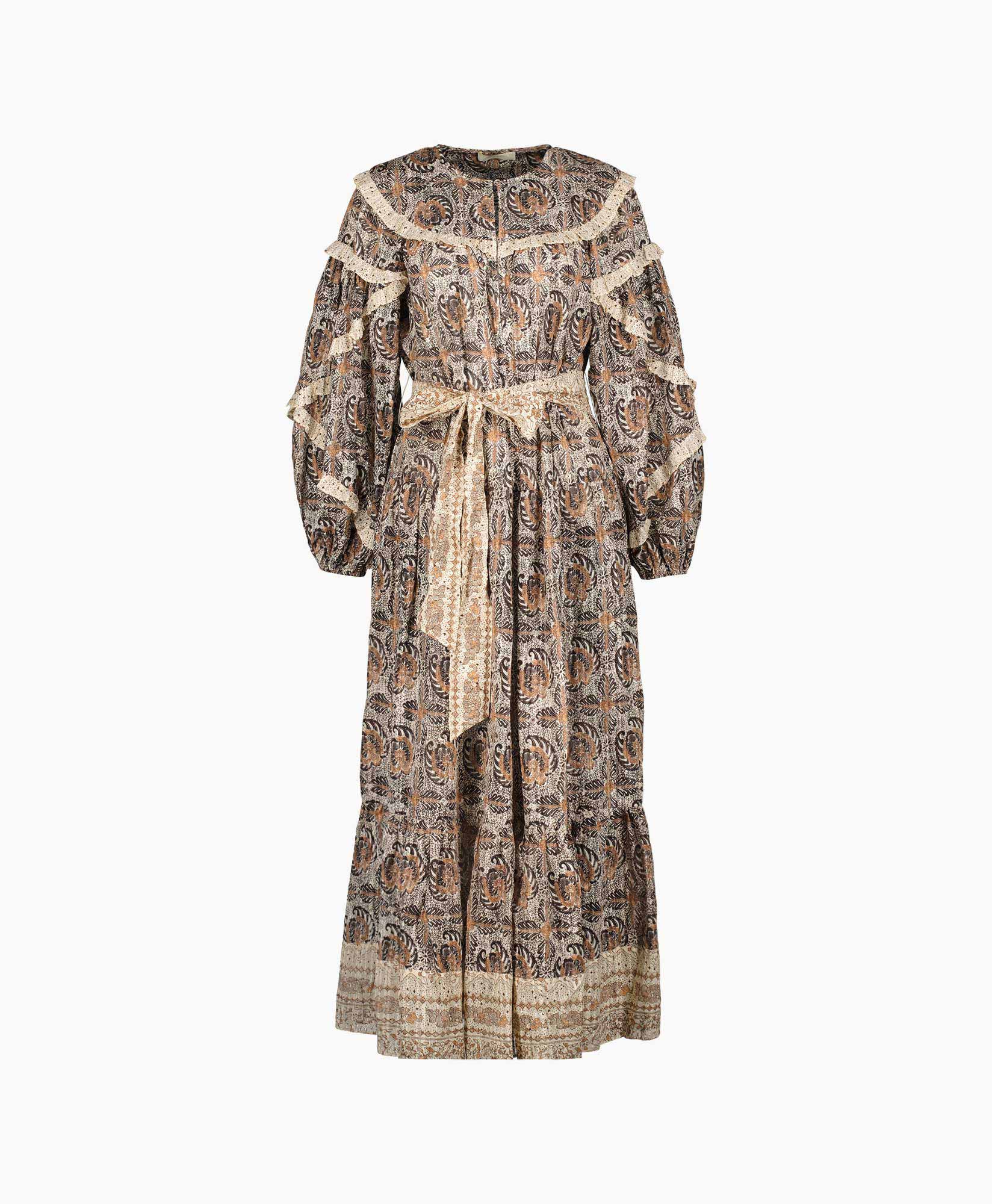 Ulla Johnson Maxi Jurk Brita Ecru