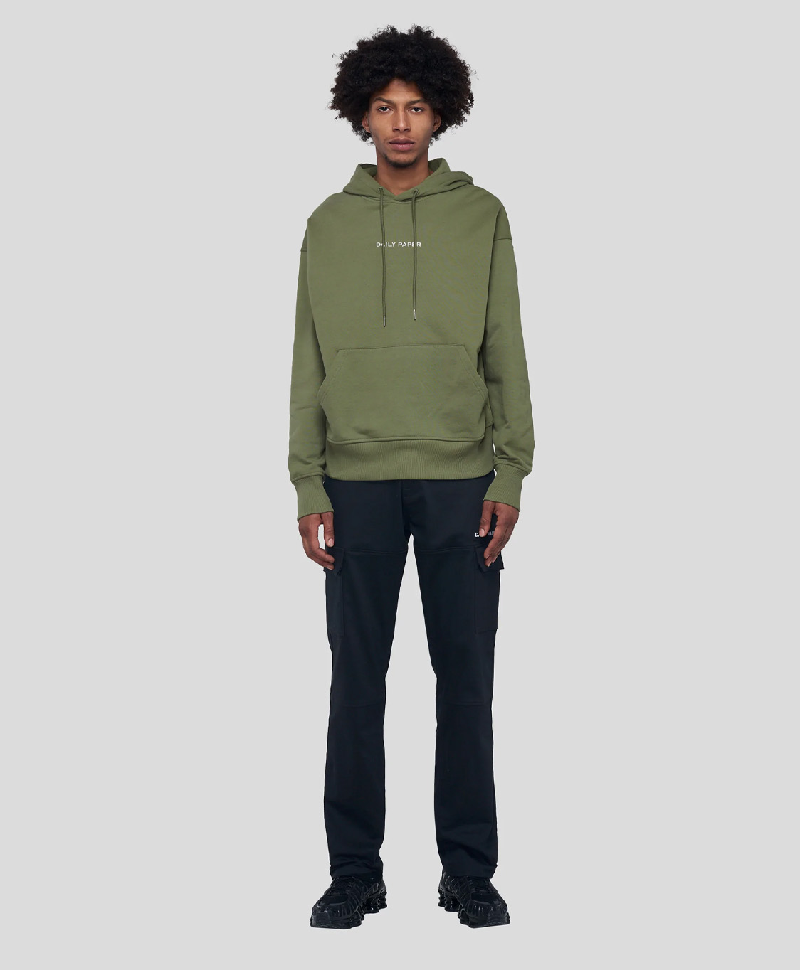 Daily Paper Hoodie Elevin Groen