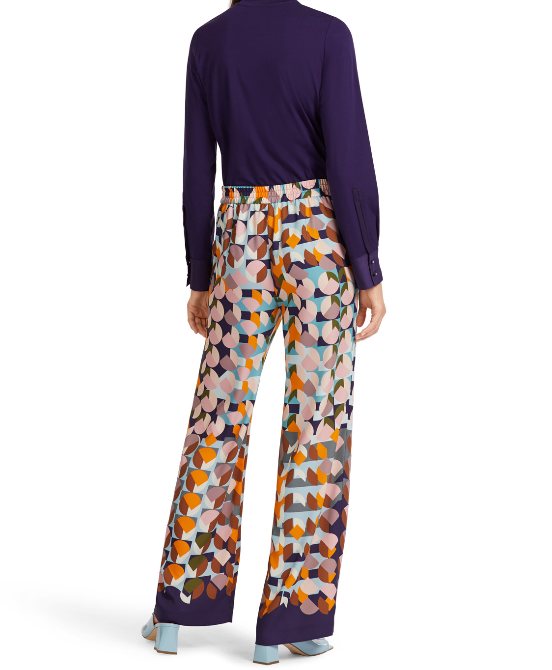 Marccain Collectie Broek Uc 81.13 W02 Paars