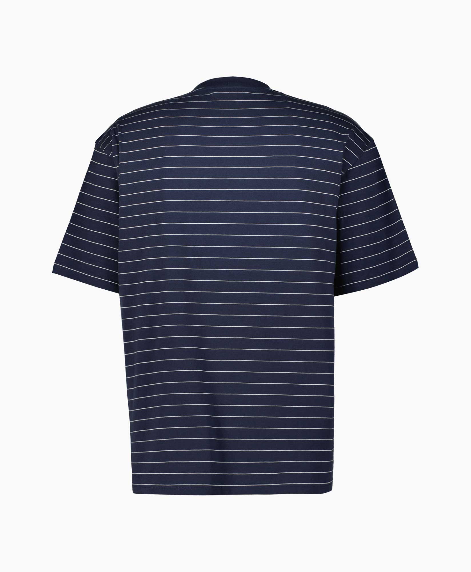 T-shirt S/s Orlean Spree Cotton Blauw