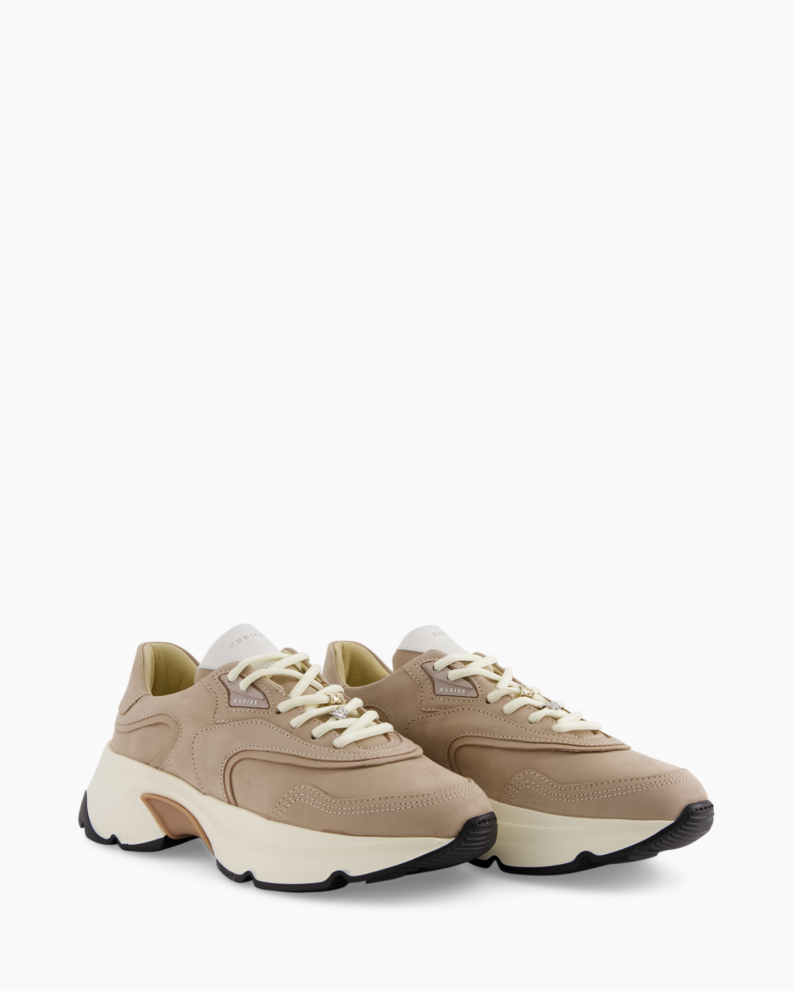 sneakers, beige, leather, chunky, laces
