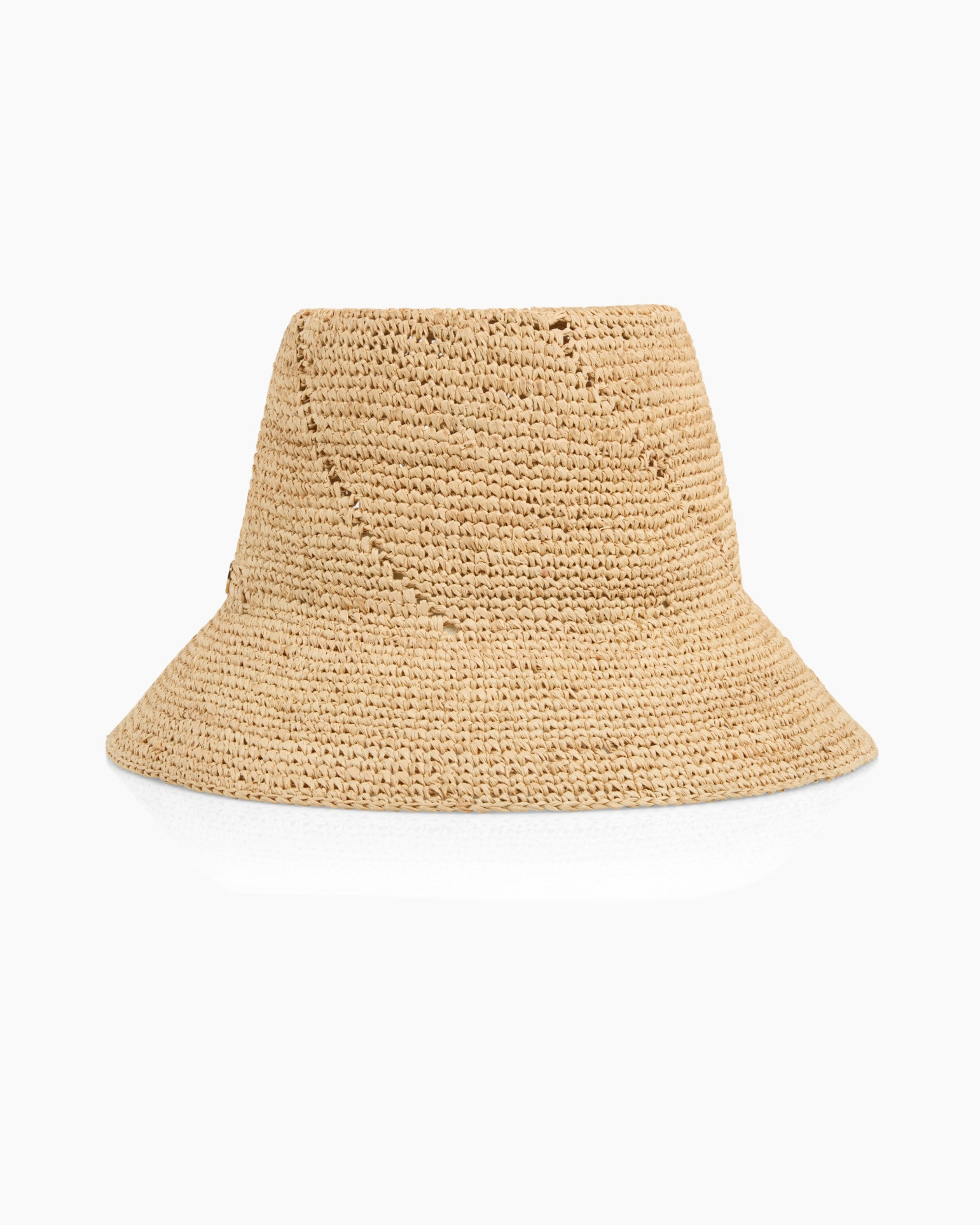 hat, bucket hat, straw, woven, beige