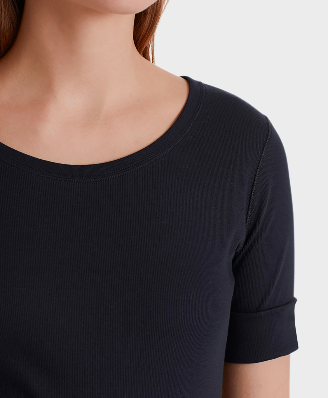 T-shirt Korte Mouw +e 48.09 J50 Donker Blauw