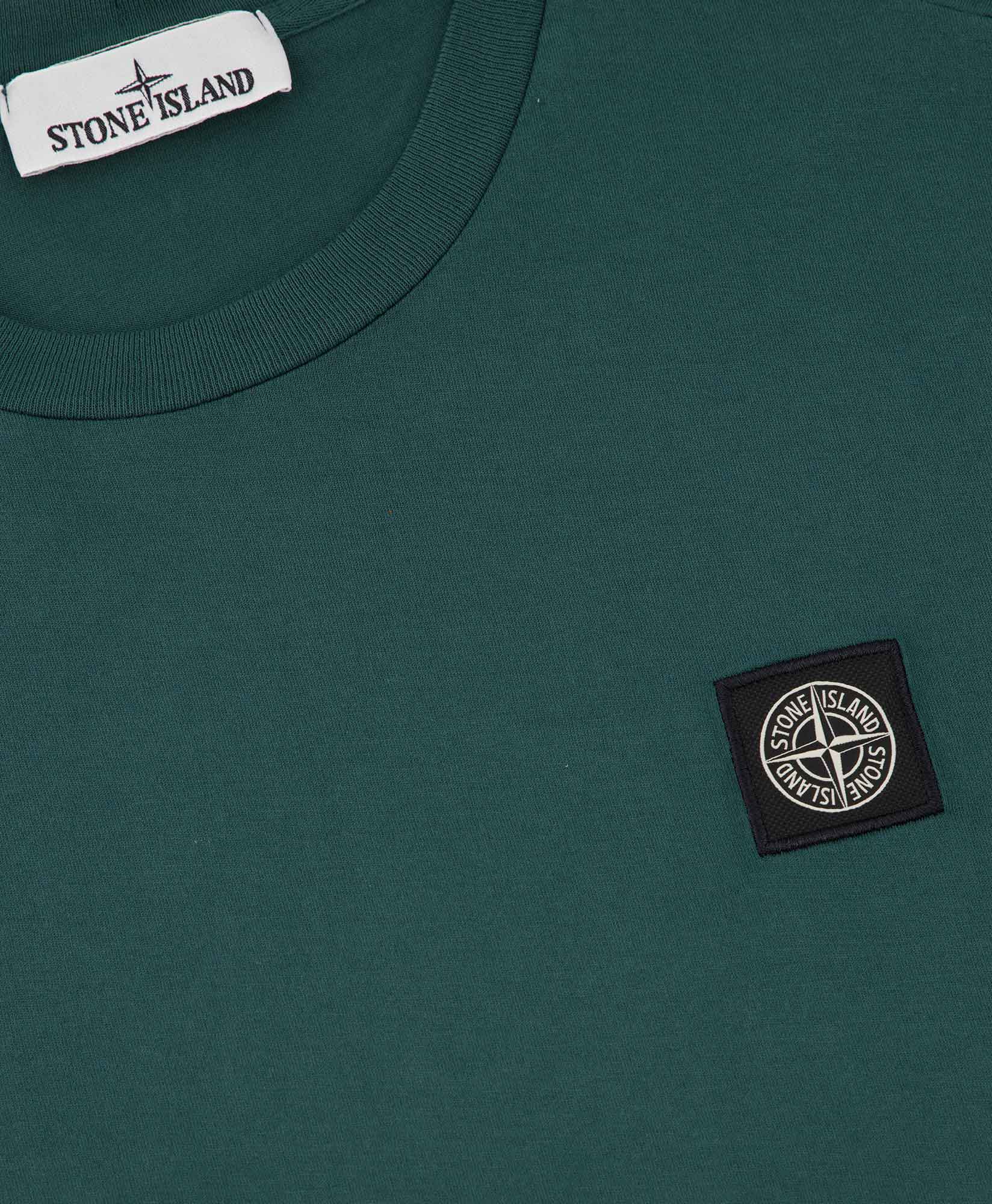 Stone Island T-shirt Korte Mouw 24113 Groen