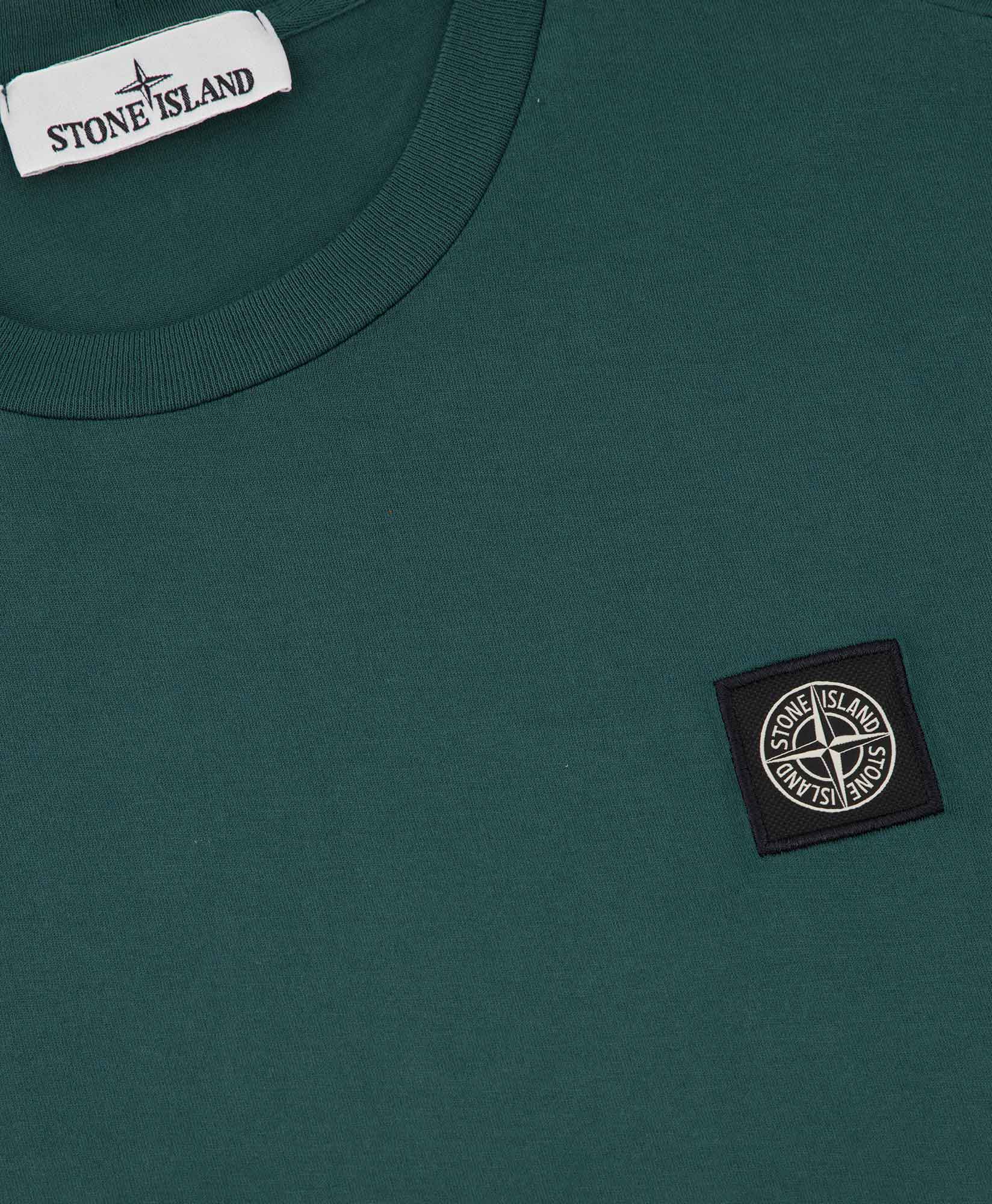 Stone Island T-shirt Mouw 24113 Groen