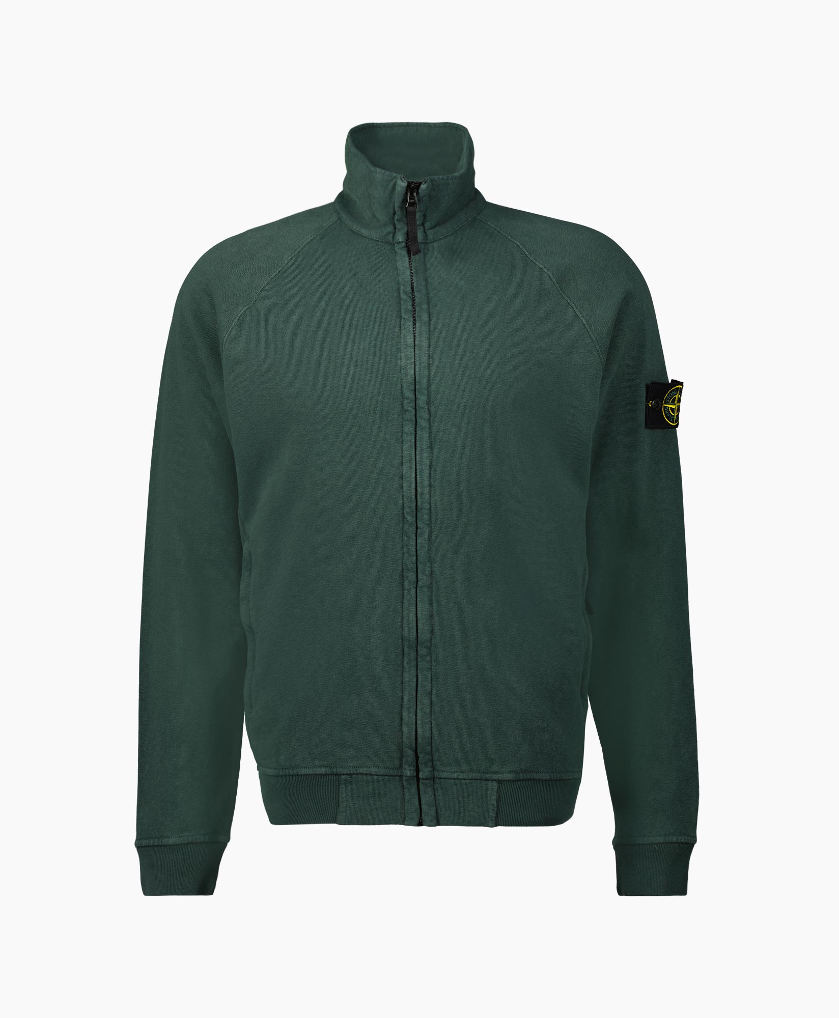 Stone island vest groen deals