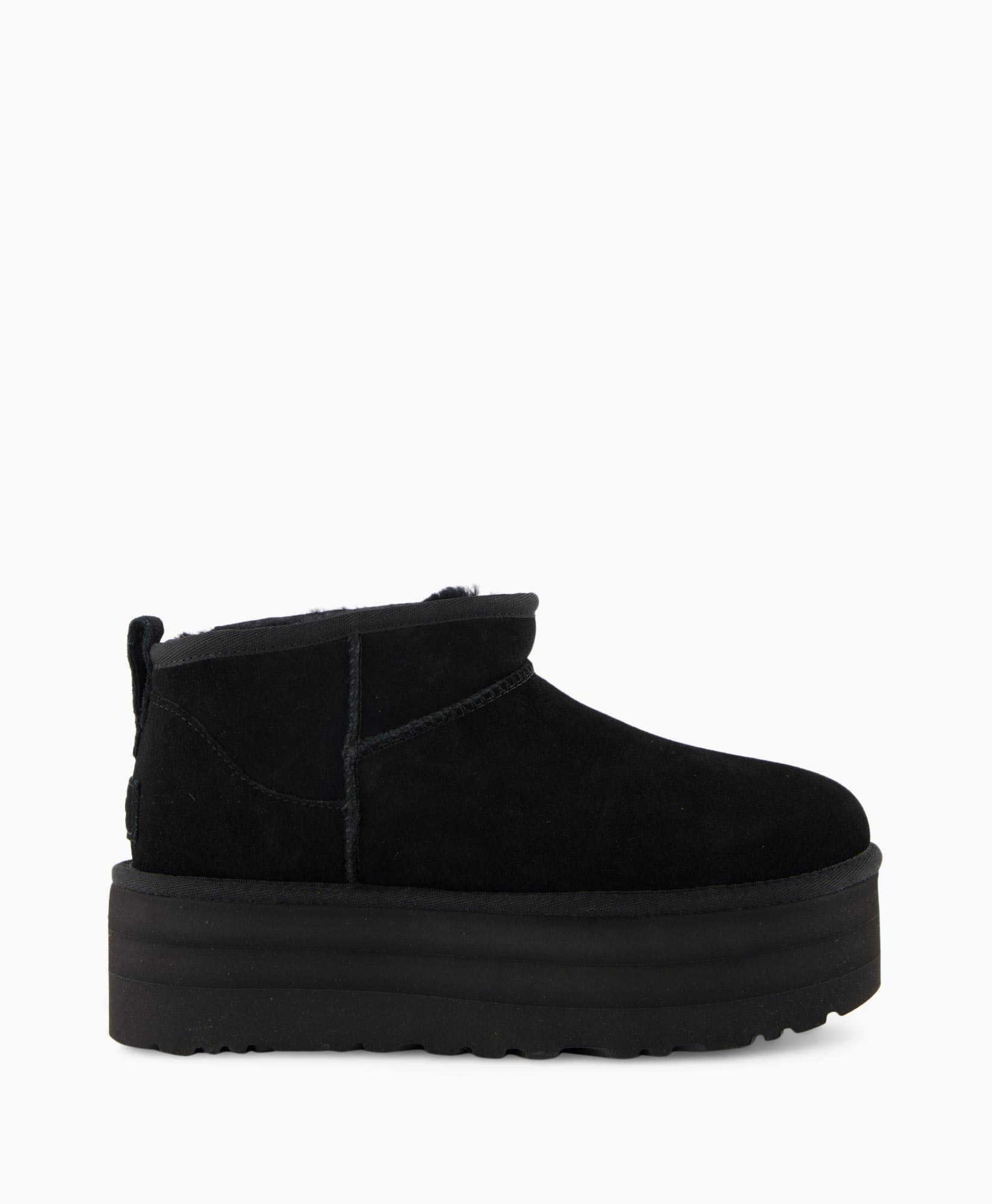 Ugg Enkellaars W Classic Ultra Mini Platform Zwart