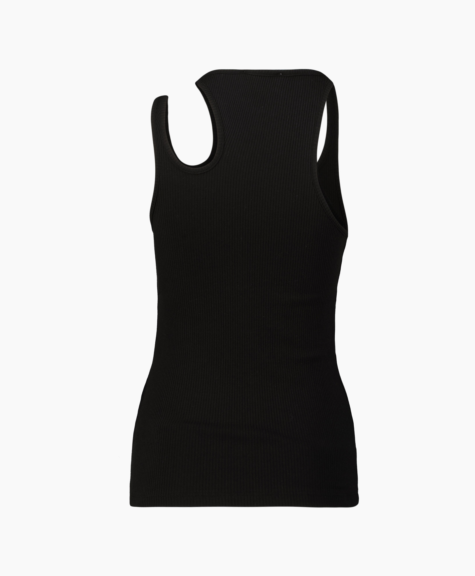 Top Agna Sl Cutout Top Zwart