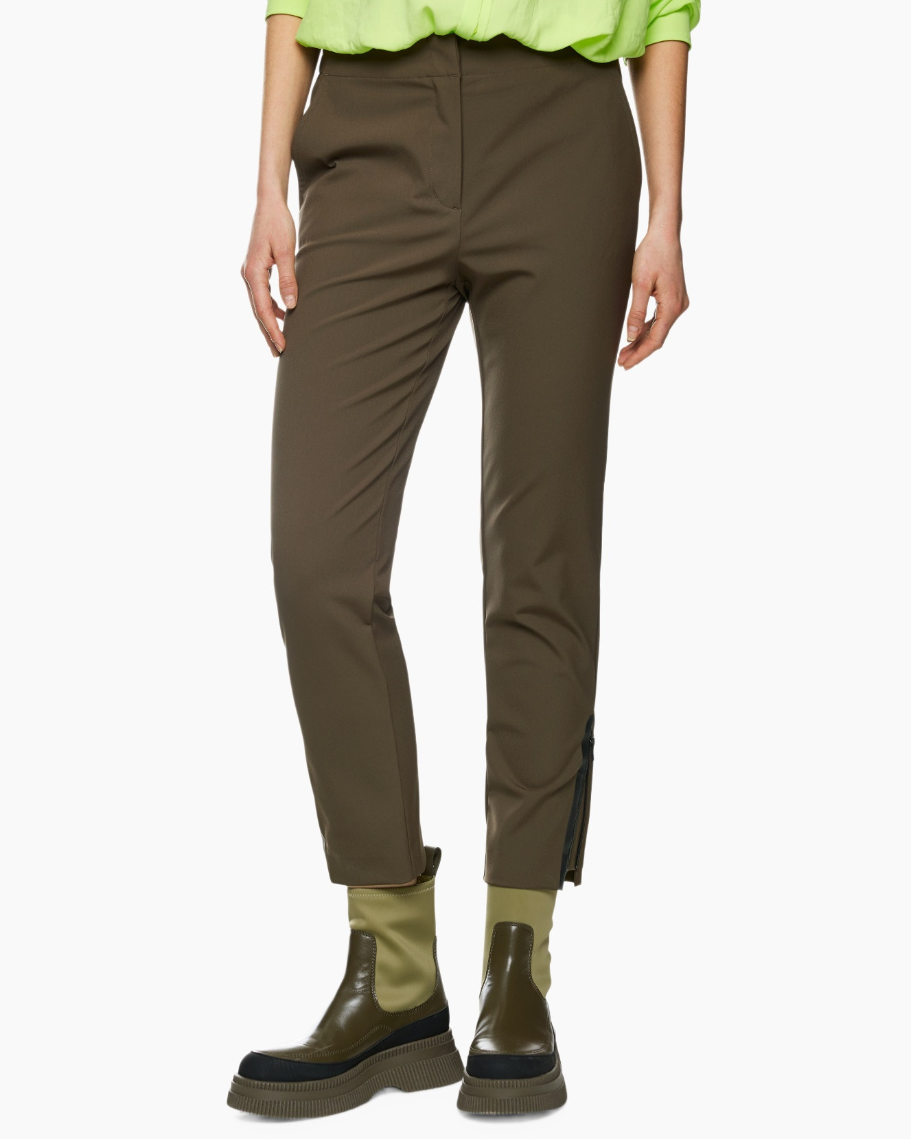 Broek Zs 81.03 W14 Donker Groen
