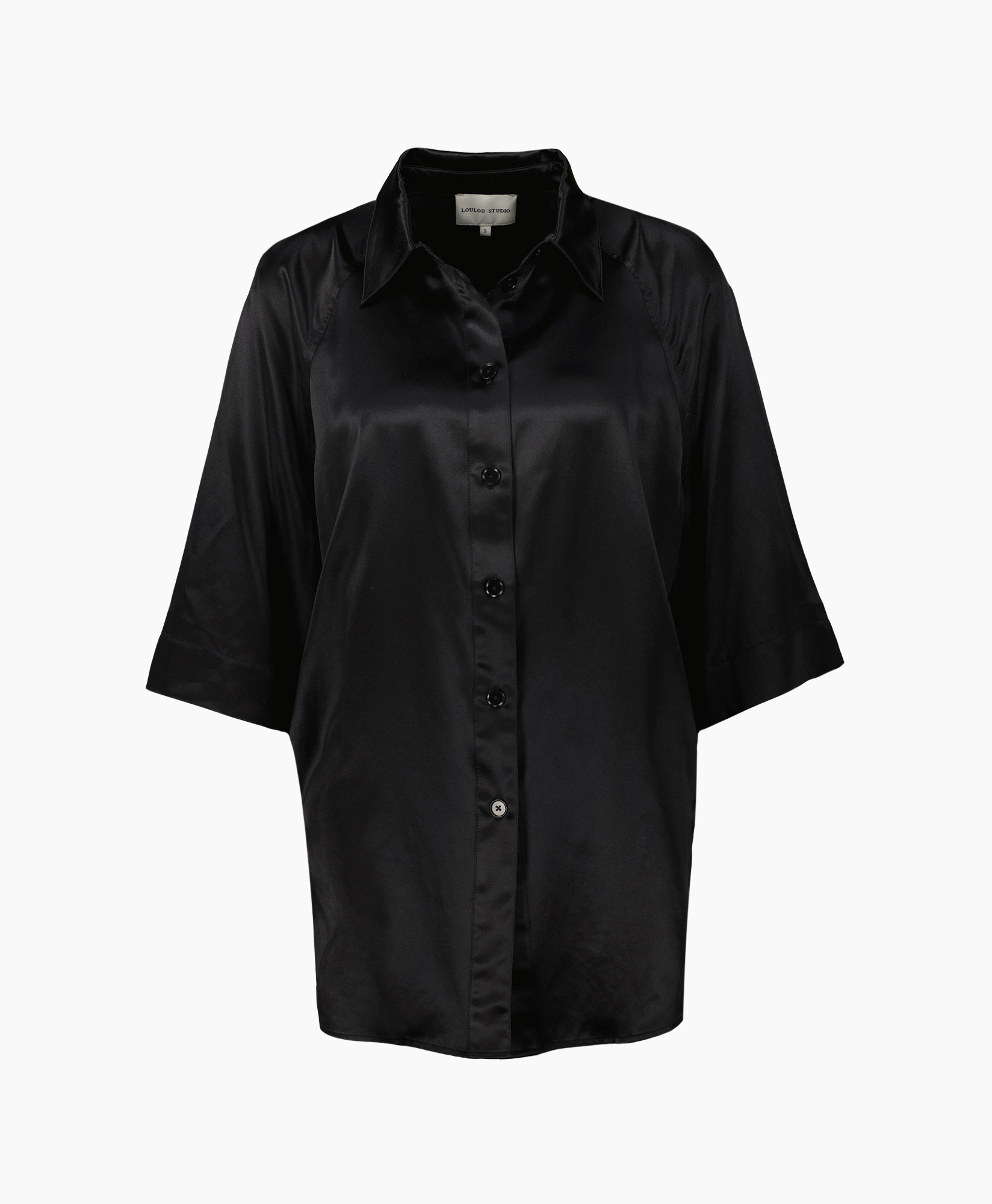 Loulou Studio Blouse Datia Zwart