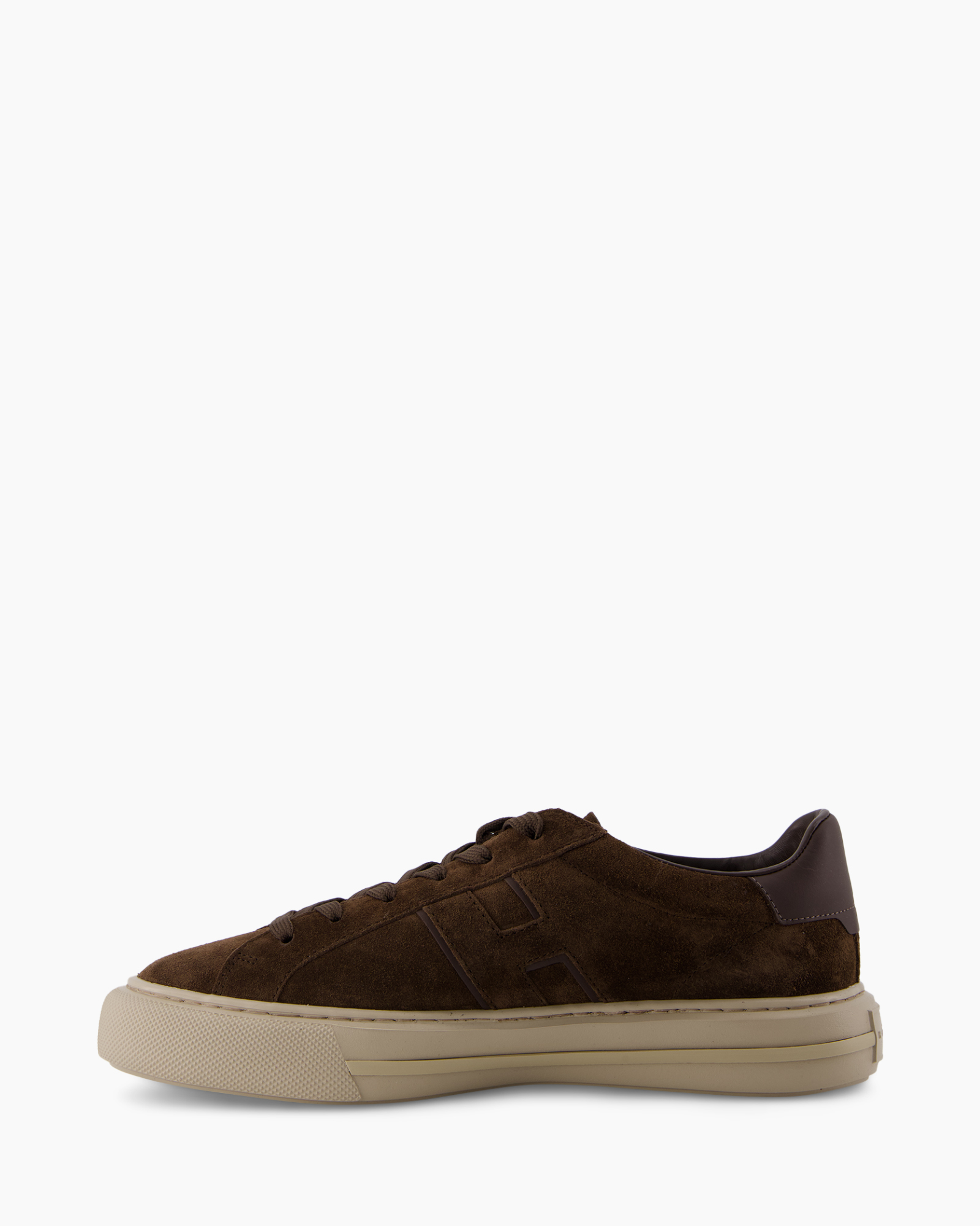 Sneaker H691 Allacciato Donker Bruin