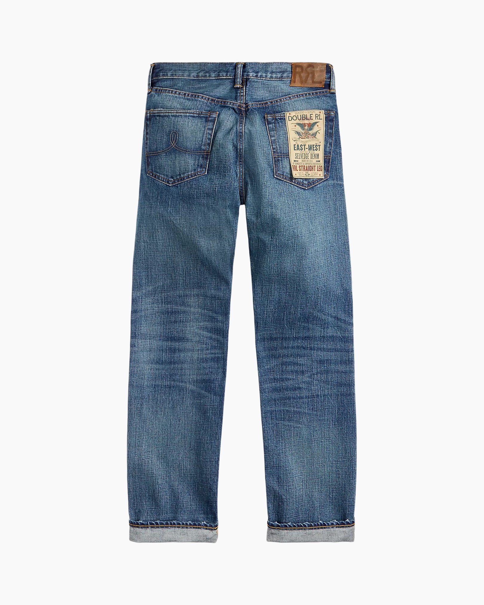 jeans, denim, blauw, rechte pasvorm, zakken