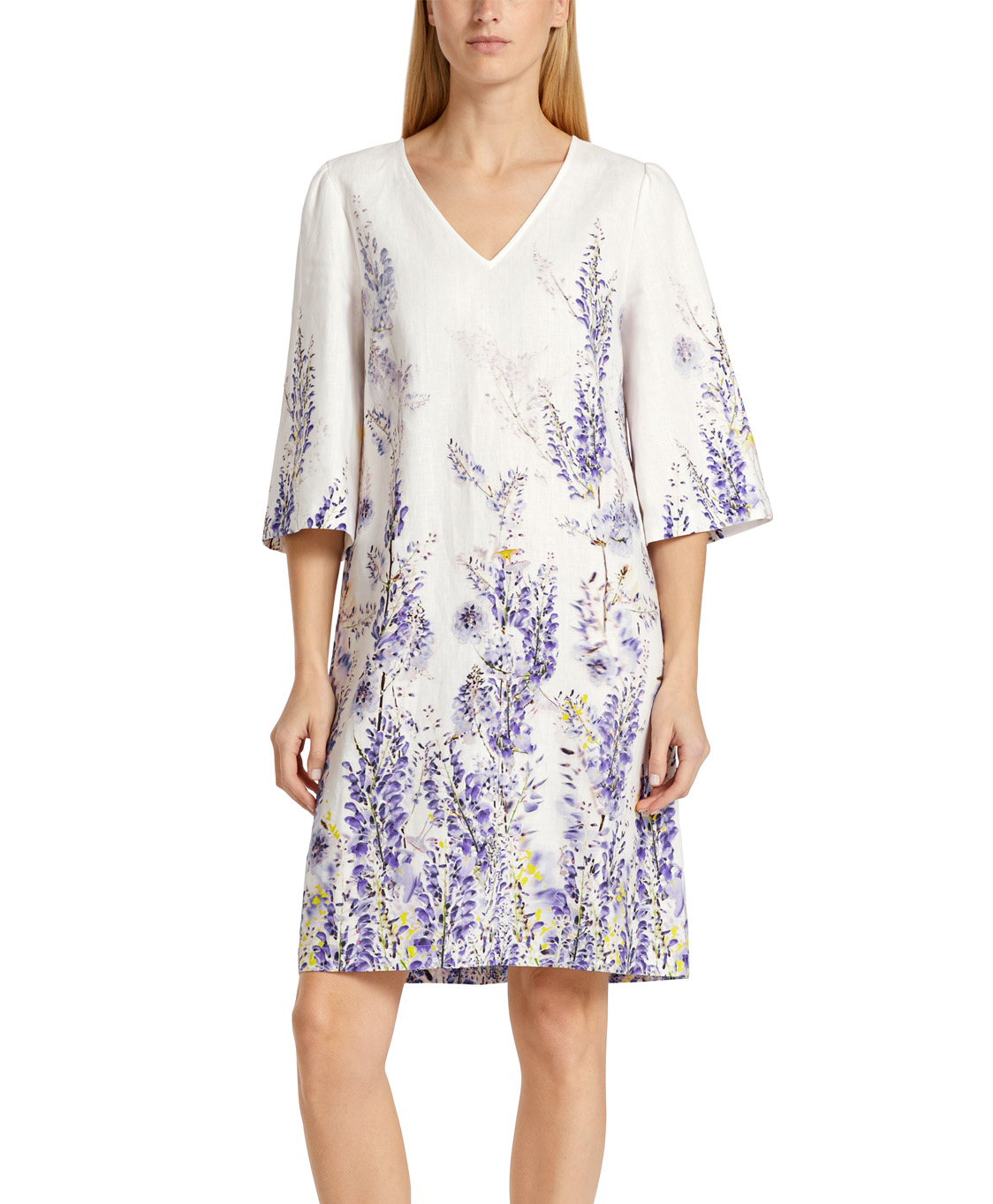 Marccain Collectie Jurk Uc 21.54 W98 Off White