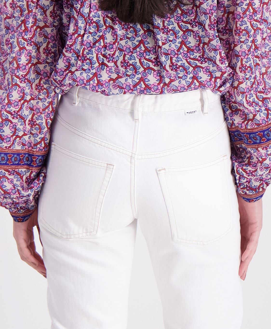 Marant Étoile Jeans Belden Wit