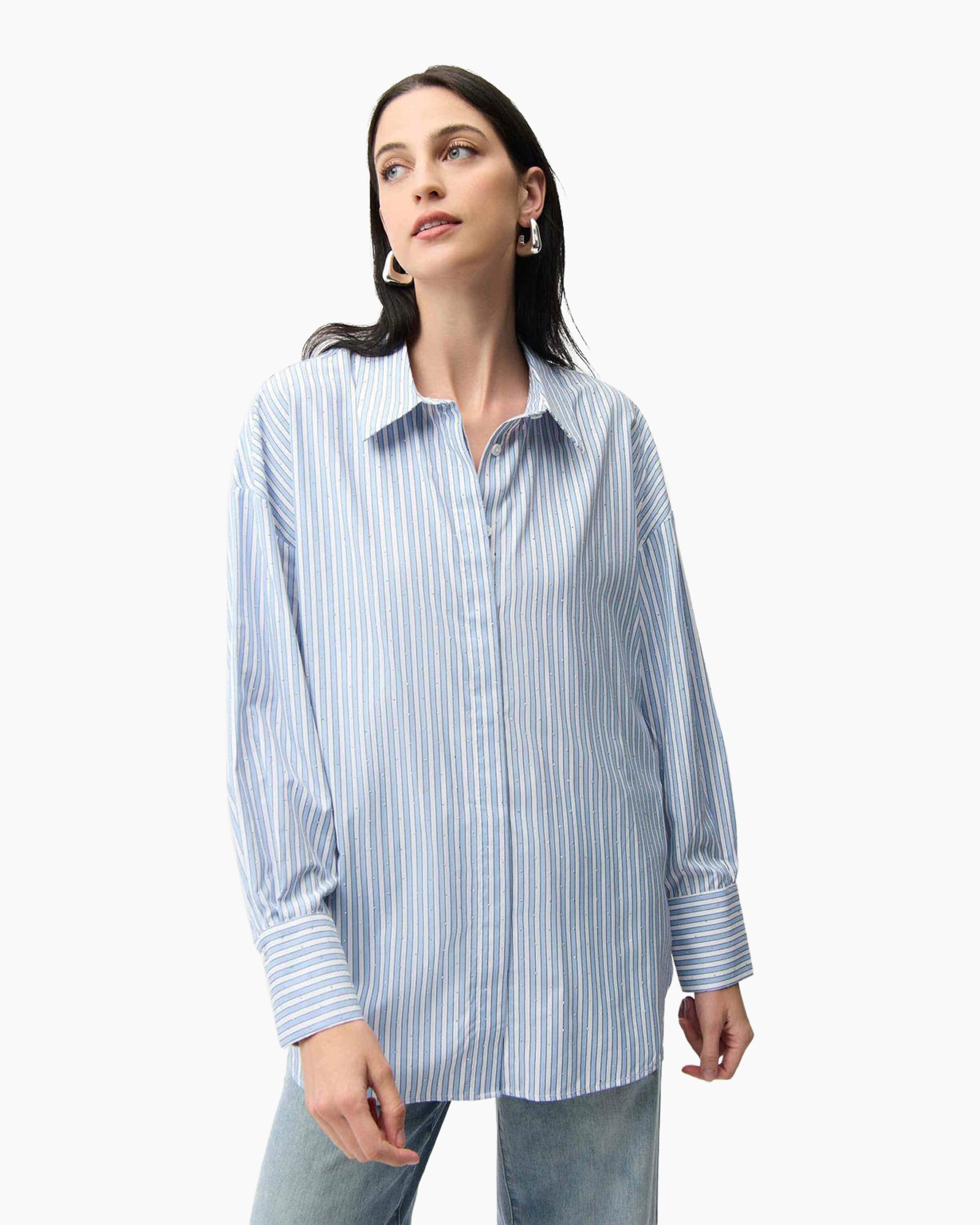 Shirt, Blouse, Dress Shirt, Long Sleeve, Jeans