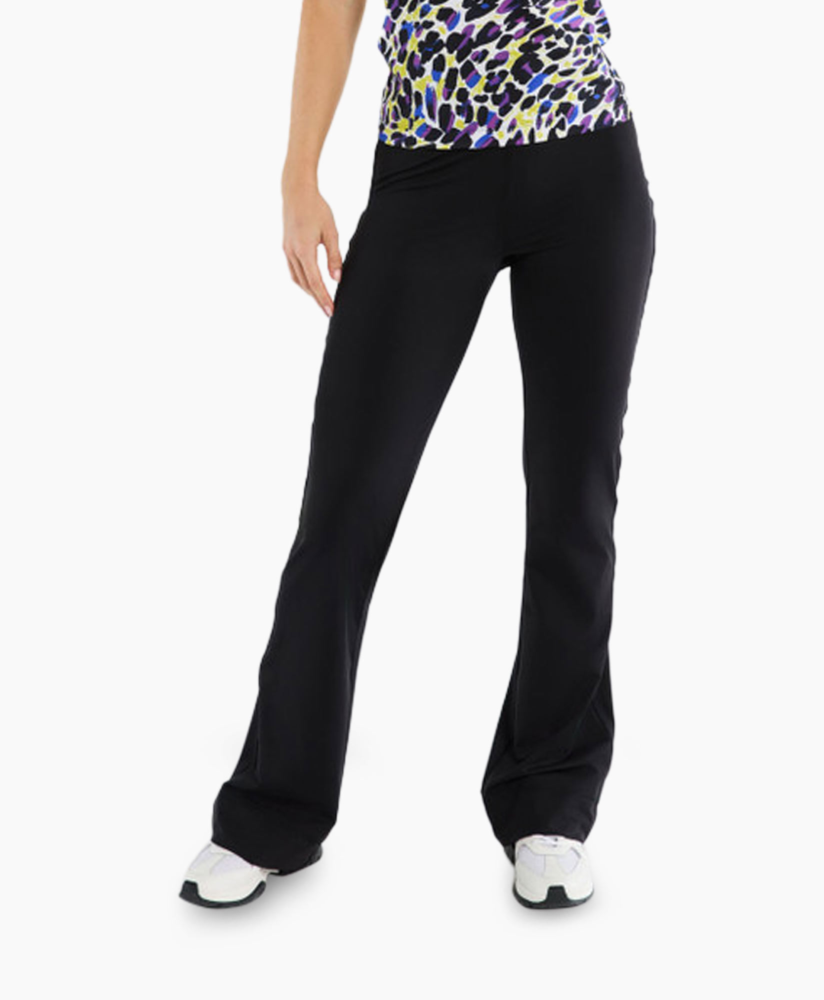 Broek Sa Sport Flair Trousers Zwart dessin